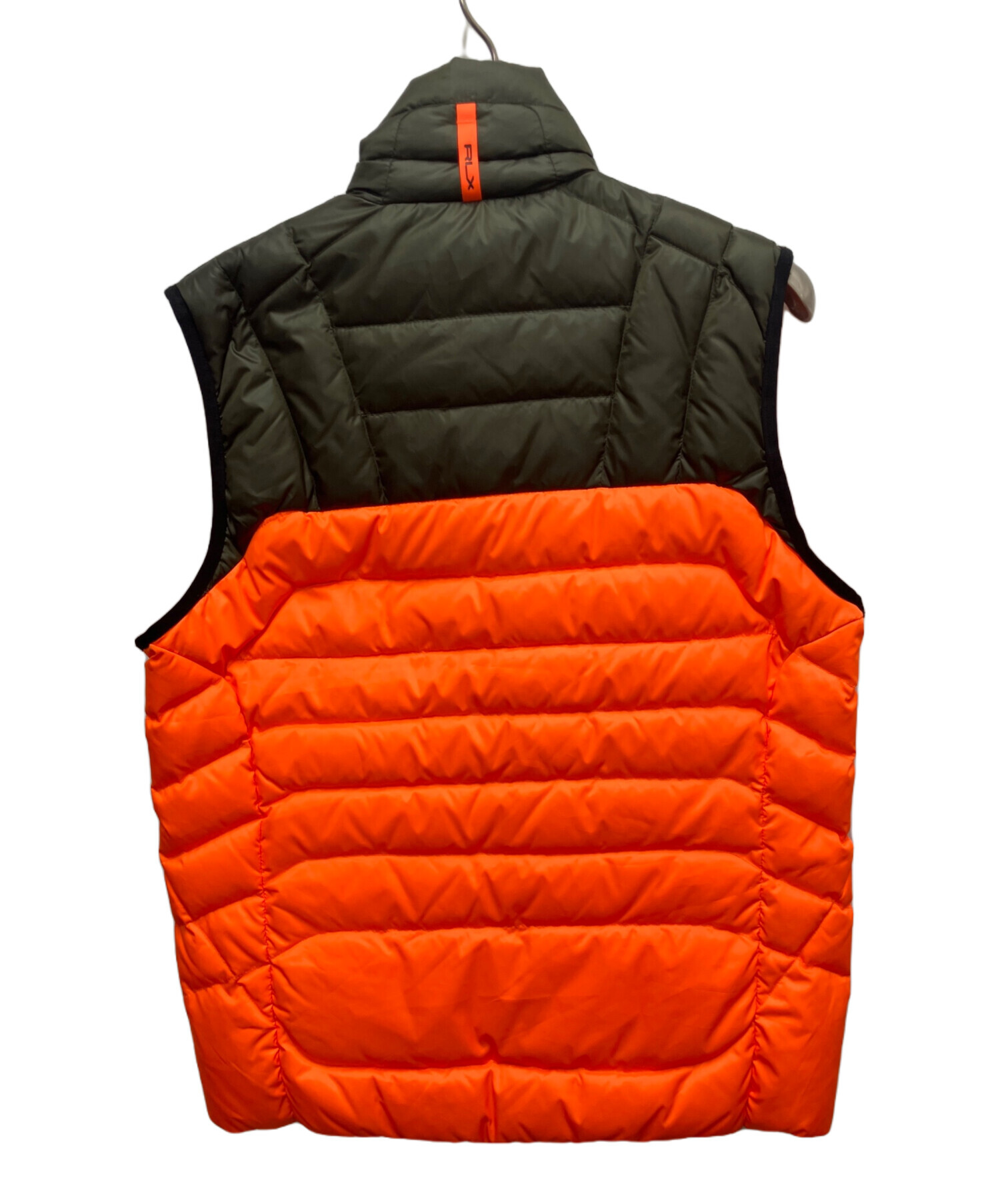 新品未使用 RLX ダウン 中綿 ベスト オレンジ ゴルフウェア 中古・古着通販】RLX RALPH LAUREN (アールエルエックスラルフローレン