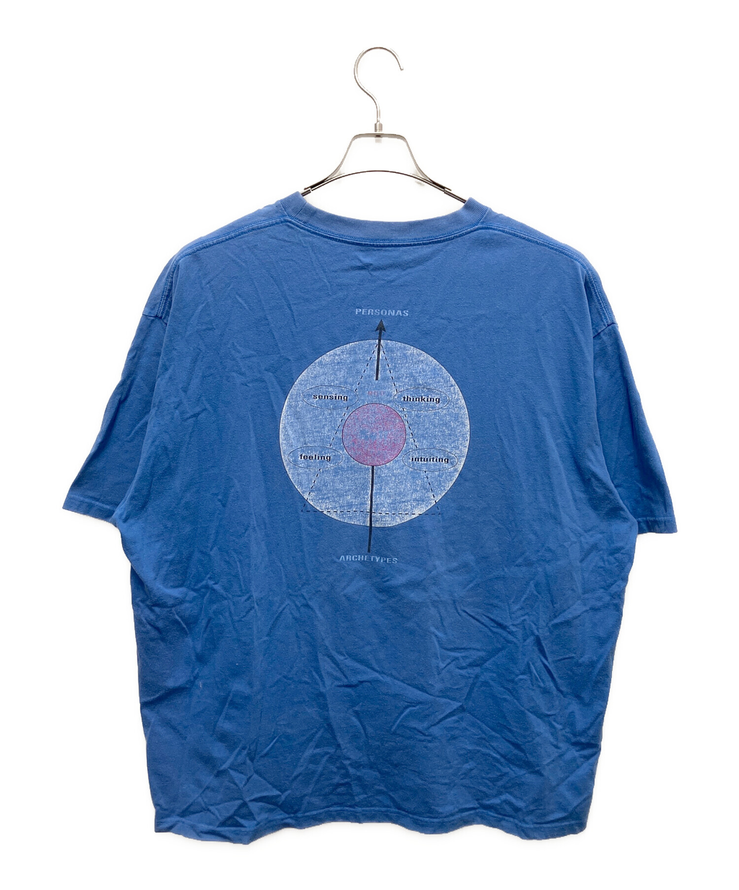 中古・古着通販】BALENCIAGA (バレンシアガ) Tシャツ ブルー サイズ 