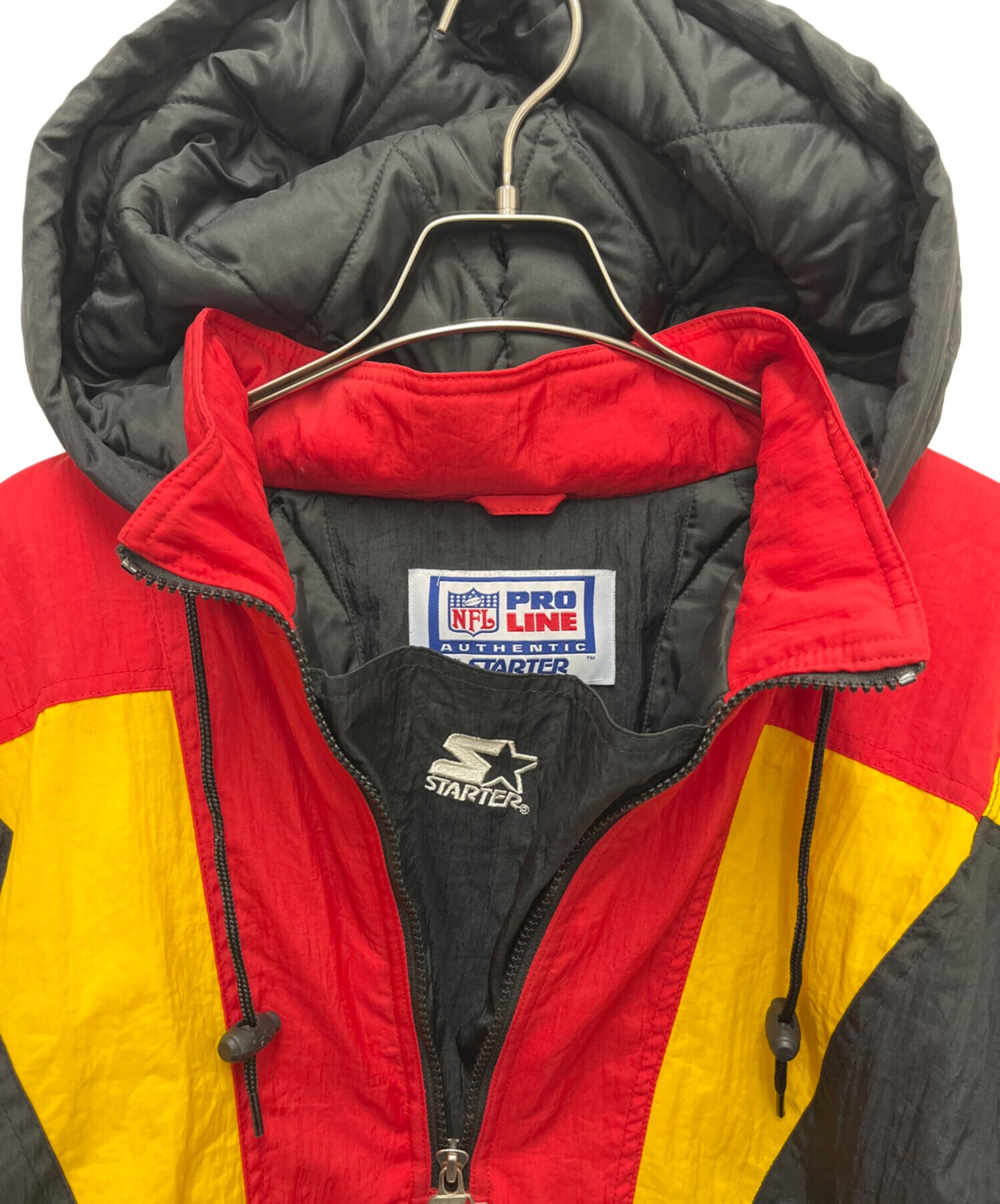 中古・古着通販】STARTER (スターター) アノラックパーカー ブラック