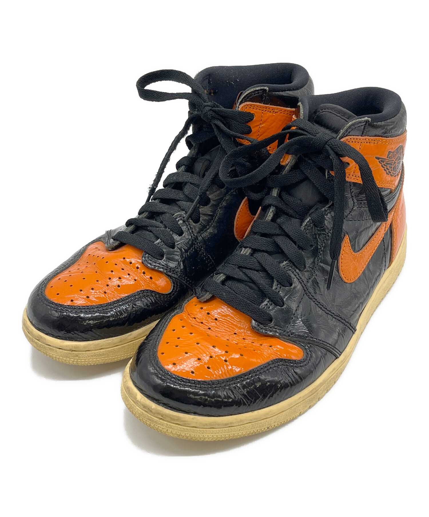 た*だ様 Nike Air Jordan 1 オレンジ/ブラック エア ジョーダン 1 'Black/Orange' 発売日. Nike SNKRS