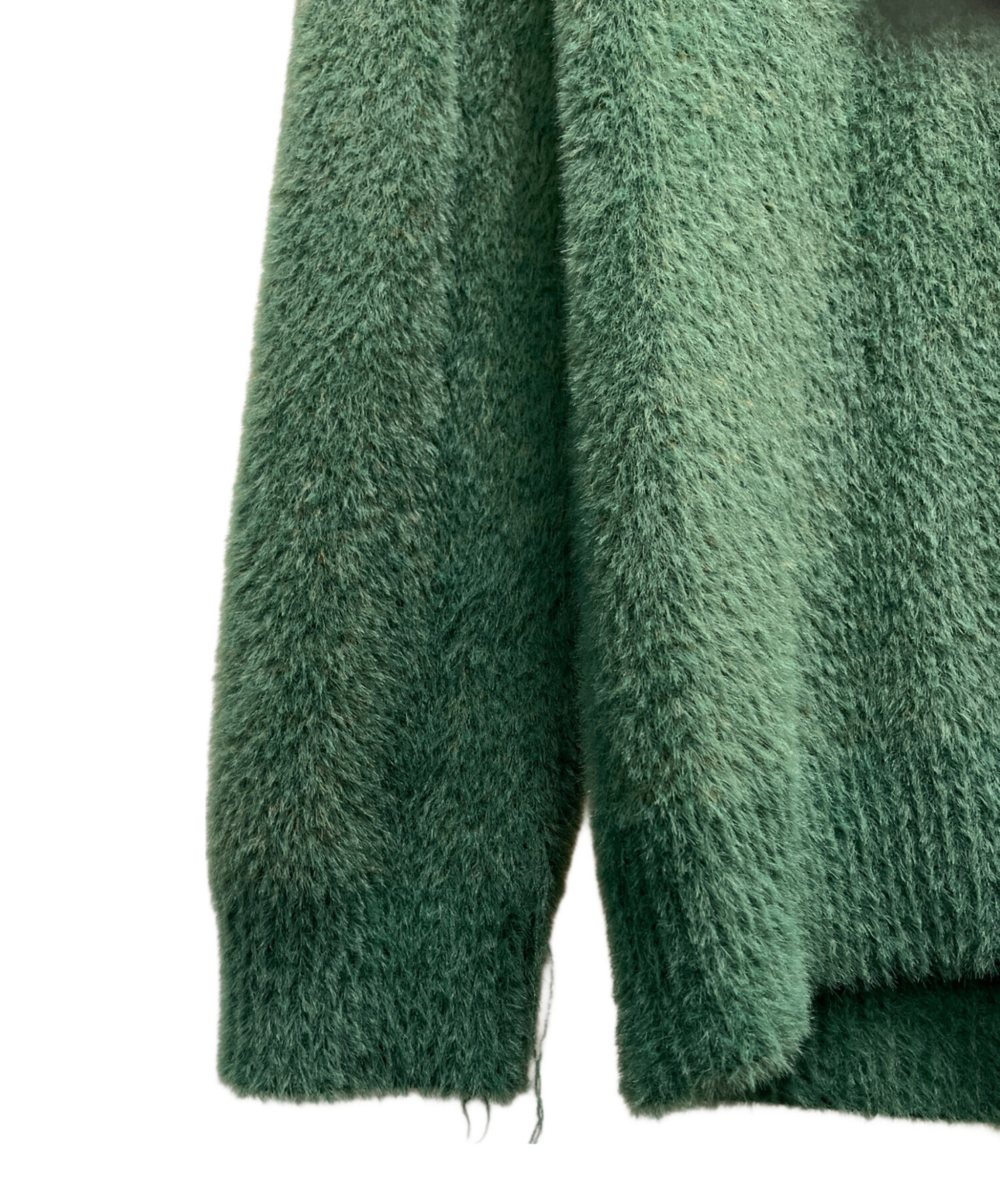 中古・古着通販】HUF (ハフ) FEELS GOOD CARDIGAN グリーン サイズ 