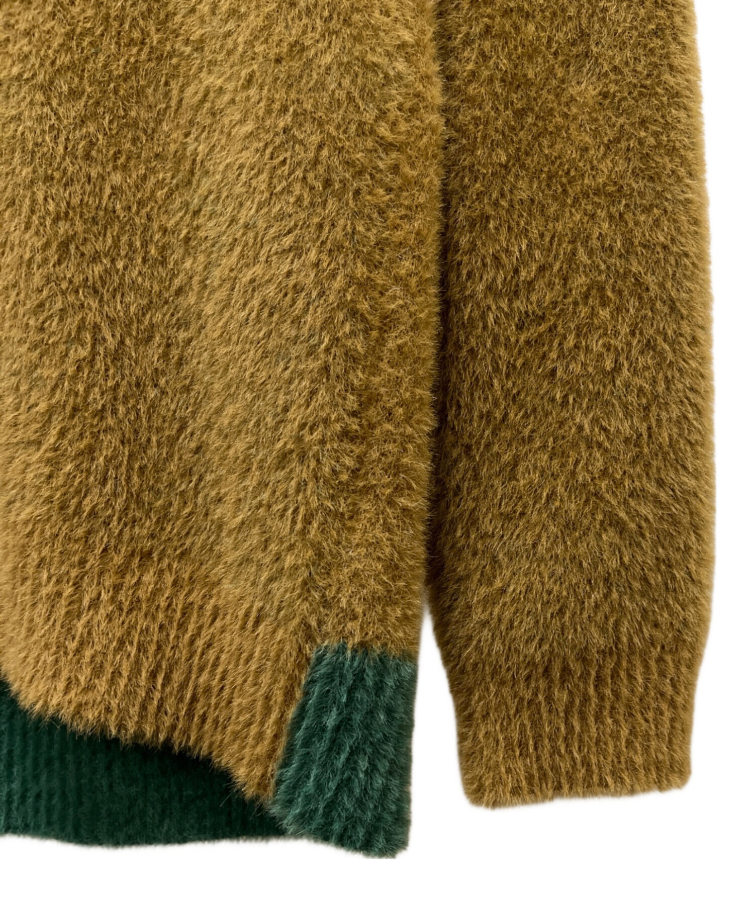 中古・古着通販】HUF (ハフ) FEELS GOOD CARDIGAN グリーン サイズ 