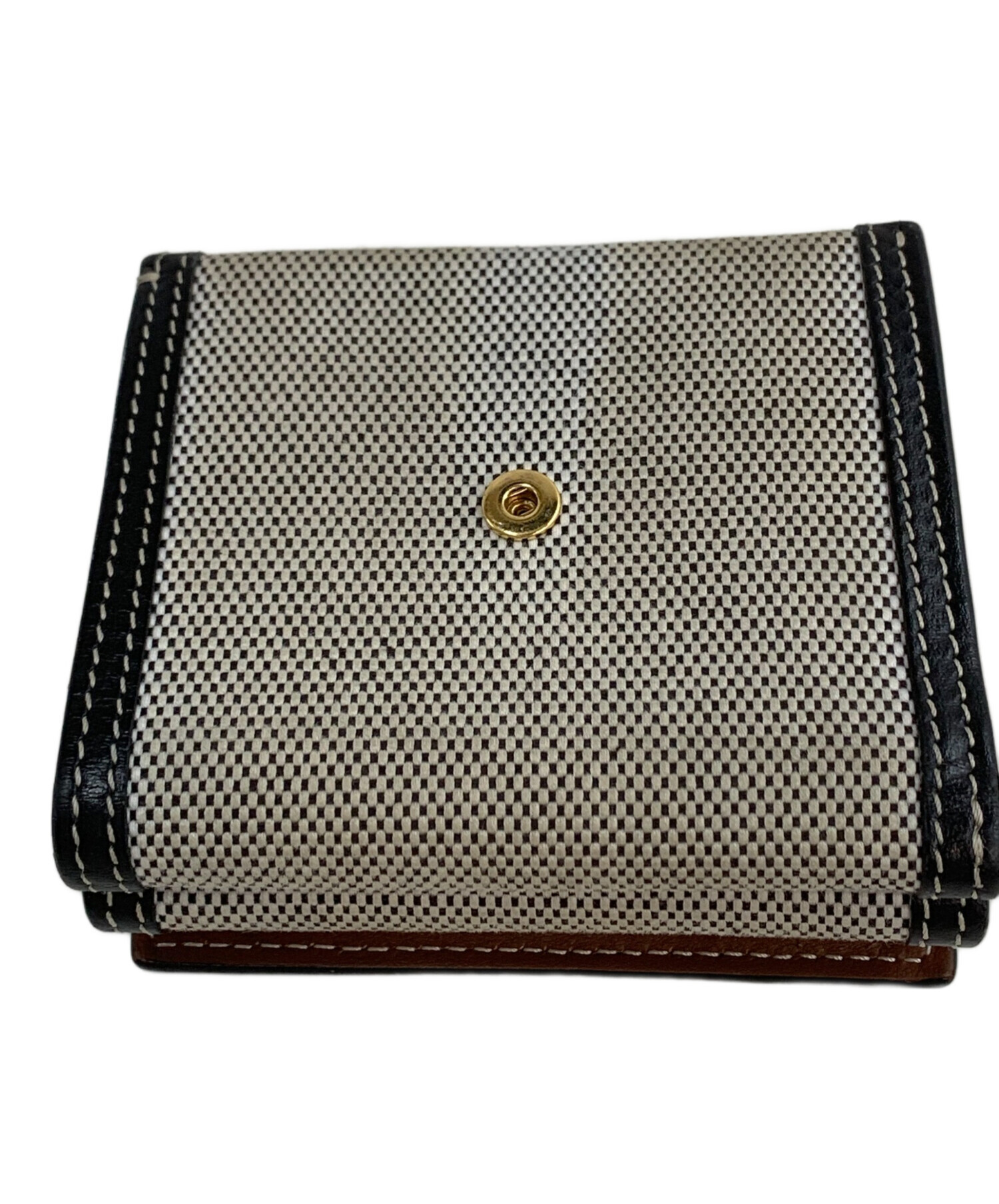 中古・古着通販】BURBERRY (バーバリー) 3つ折り財布 ホースフェリー