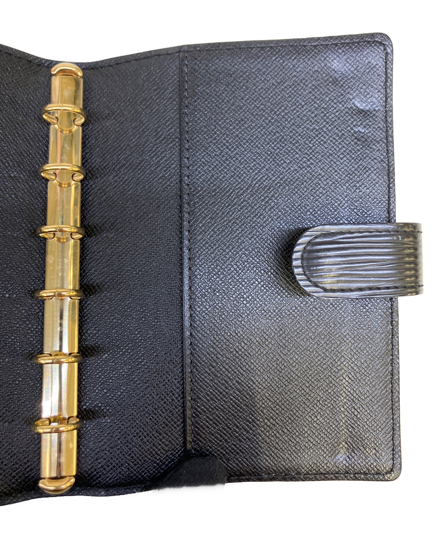 中古・古着通販】LOUIS VUITTON (ルイ ヴィトン) 手帳カバー ブラック