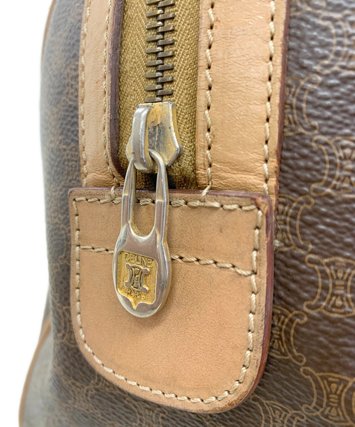 中古・古着通販】CELINE (セリーヌ) ボストンバッグ マカダム柄