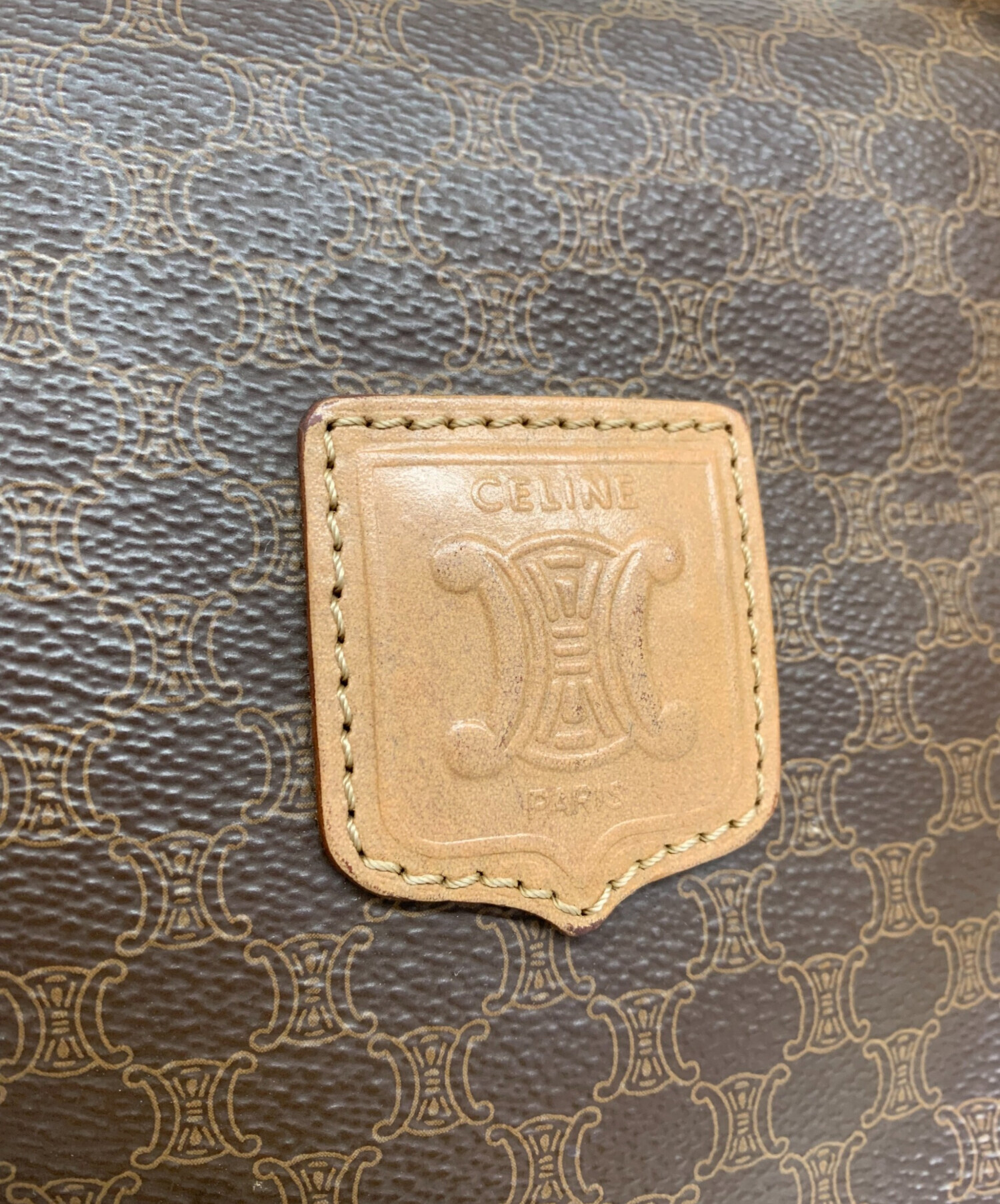中古・古着通販】CELINE (セリーヌ) ボストンバッグ マカダム柄