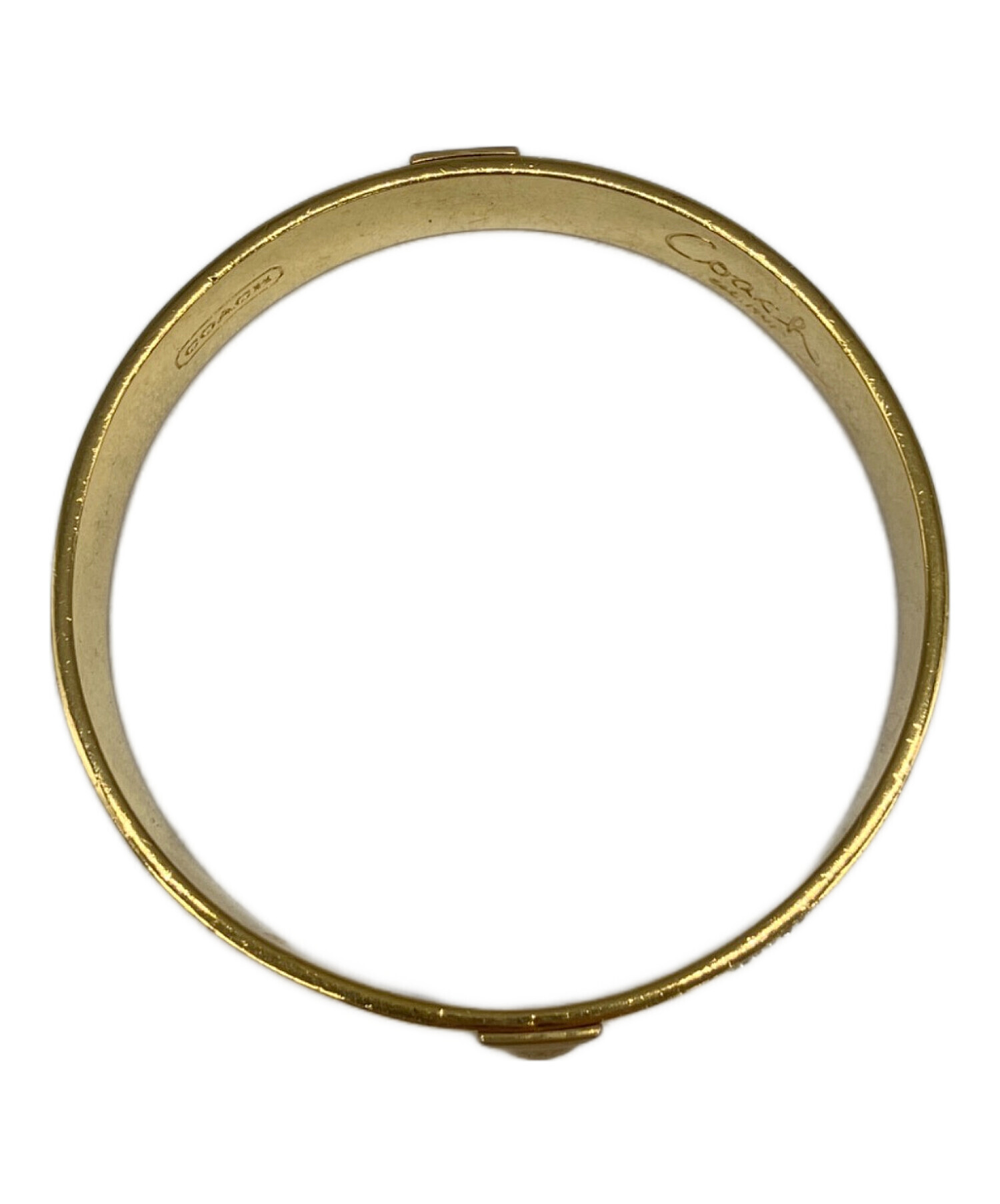 新品未使用品coachバングル 中古・古着通販】COACH (コーチ) ハートモチーフバングル｜ブランド