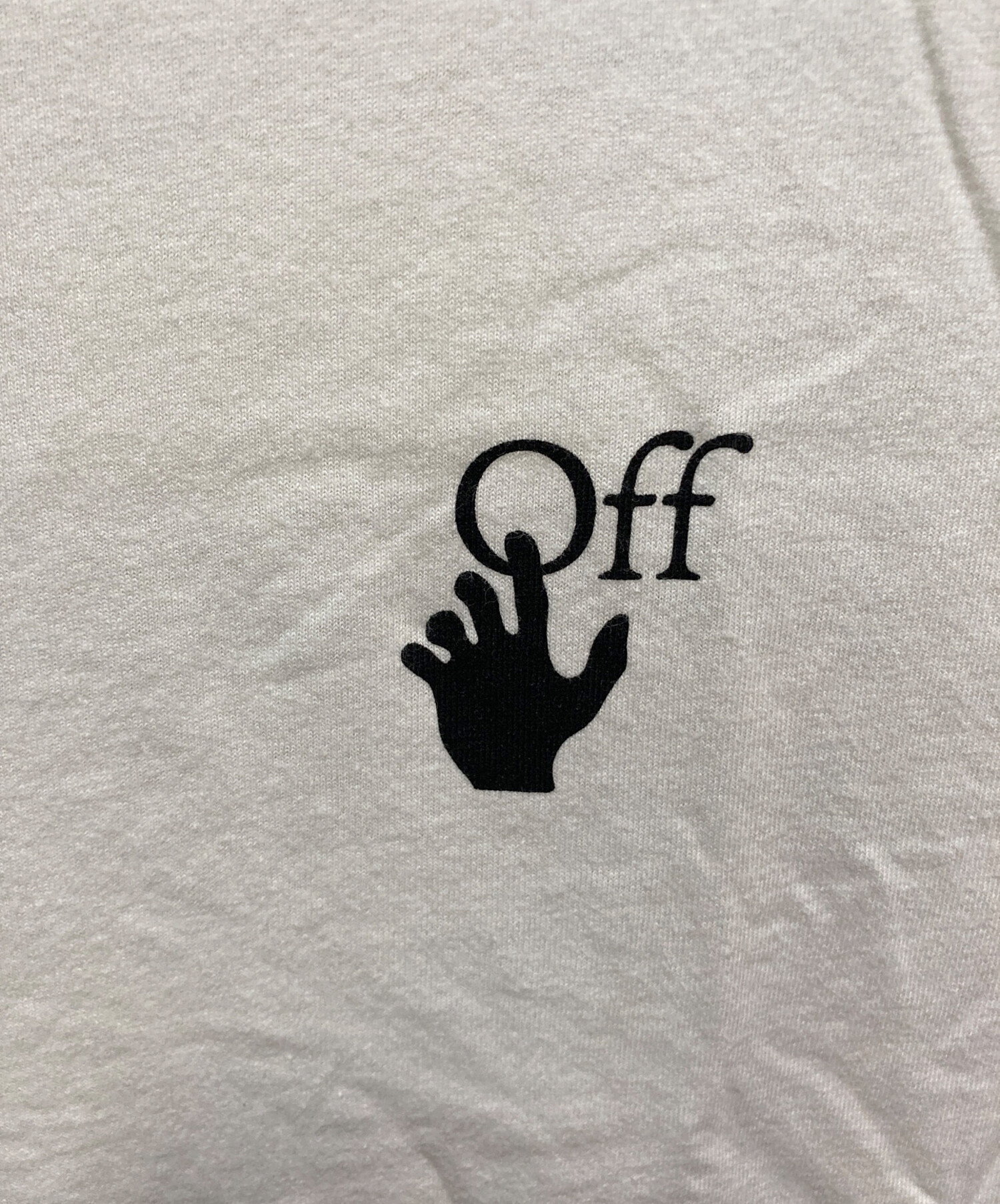 中古・古着通販】OFFWHITE (オフホワイト) Tシャツ ホワイト サイズ