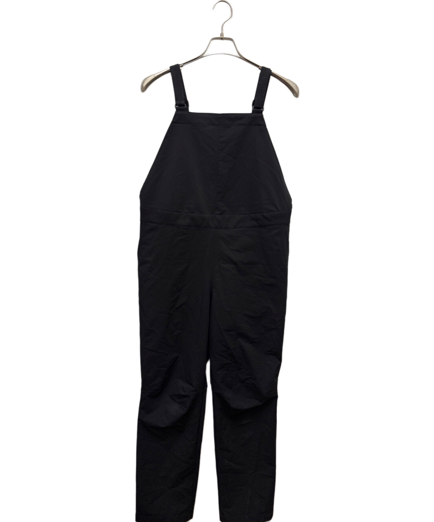 ノースフェイス マタニティ ブラック サロペット LXL｜ノースフェイス