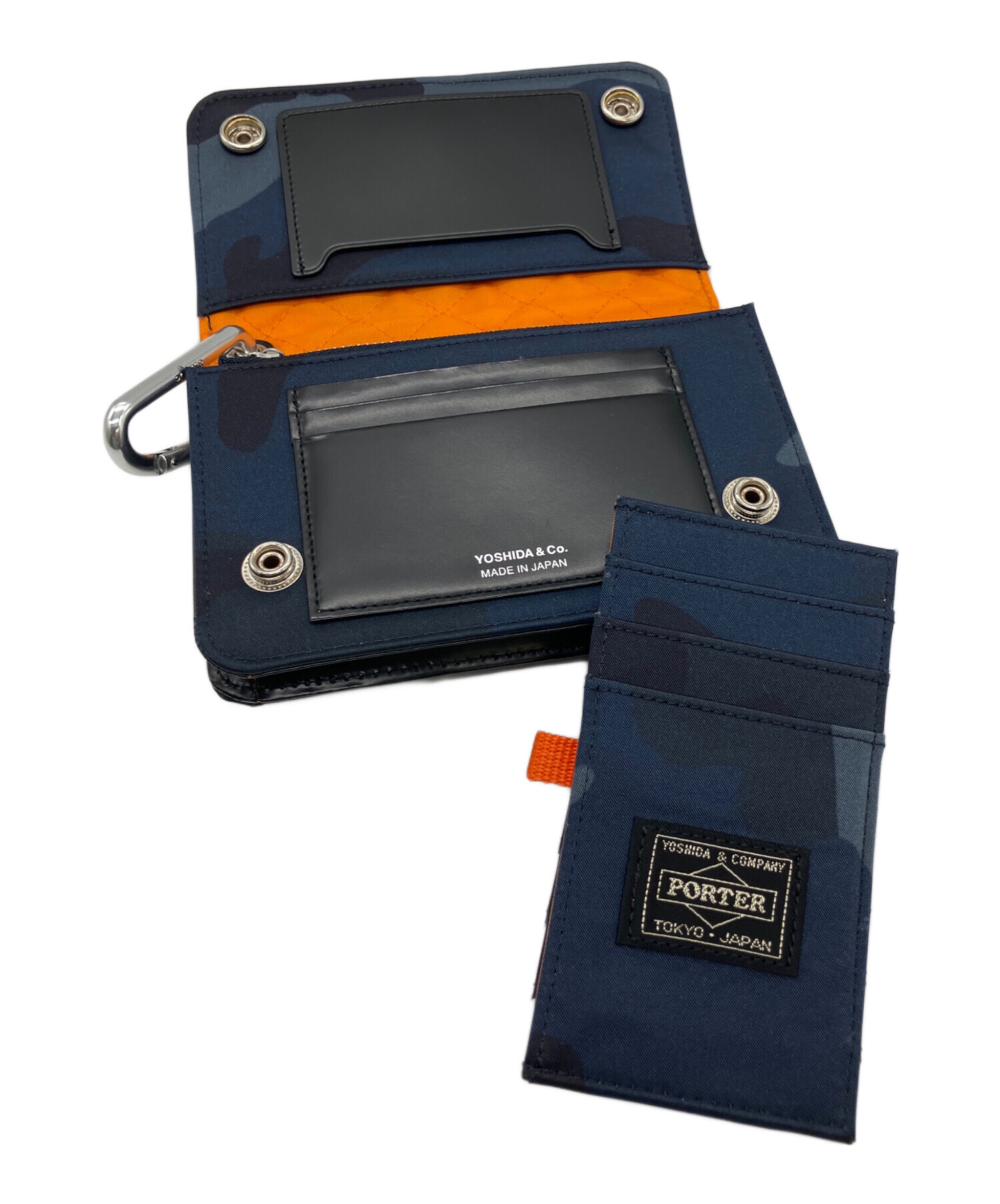 中古・古着通販】PORTER (ポーター) BILL WOODLAND CAMO WALLET