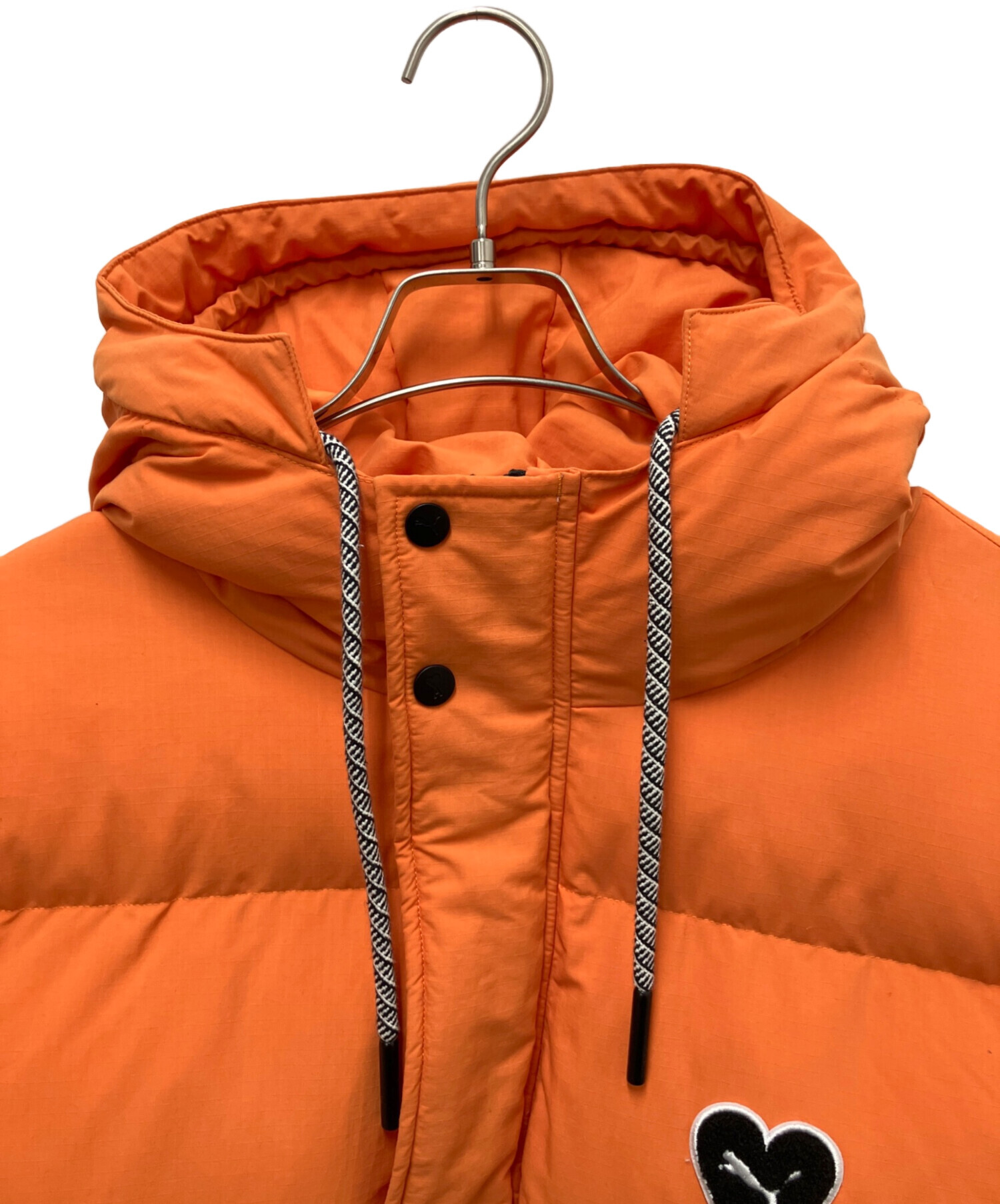 ami アミ マウンテンパーカー メンズ 【古着】【中古】 中古・古着通販】PUMA (プーマ) ami (アミ) 中綿ジャケット オレンジ