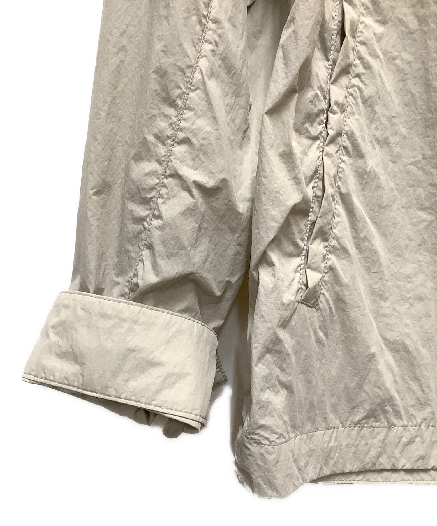 中古・古着通販】HERNO (ヘルノ) コーチジャケット ベージュ サイズ