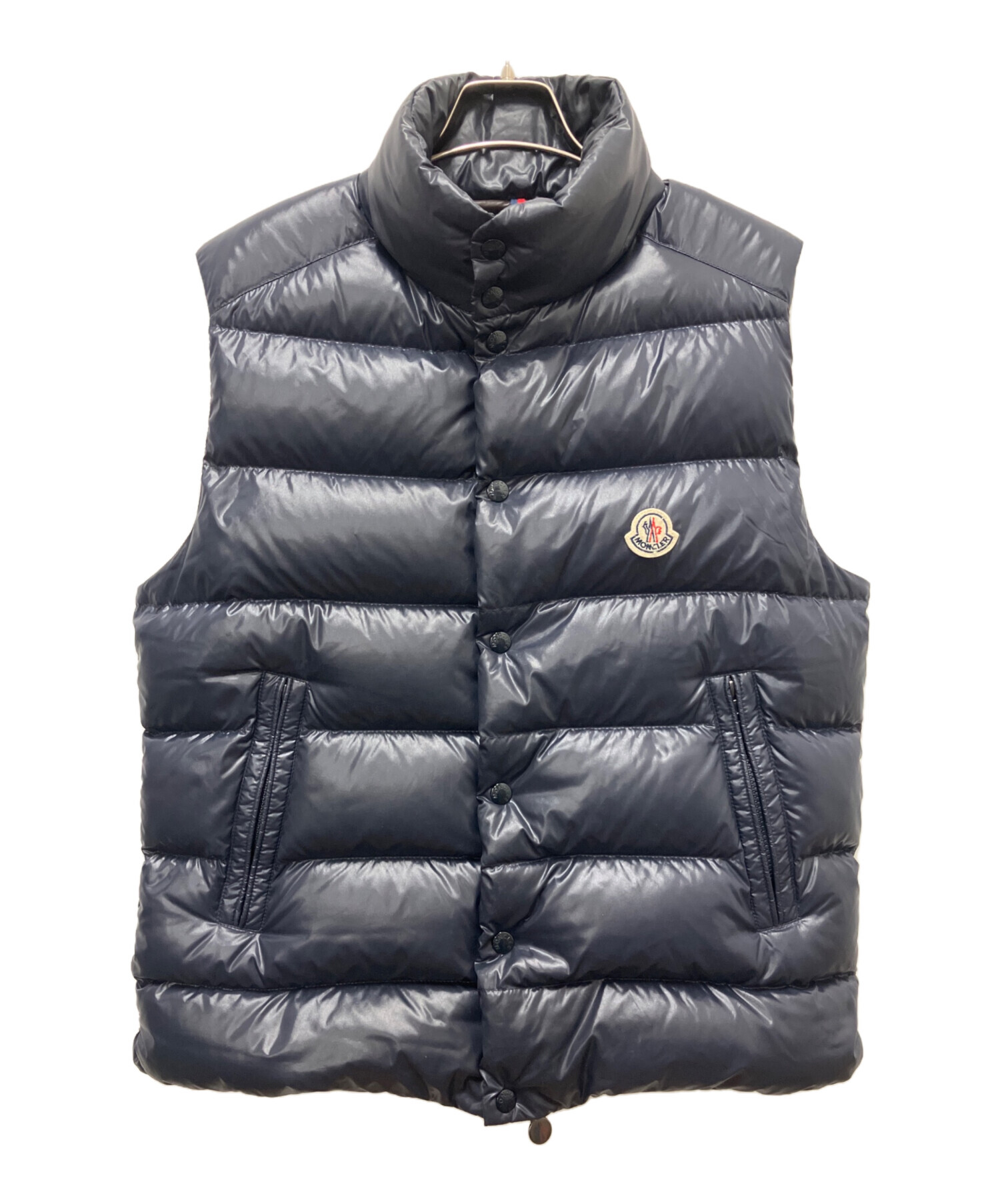 中古・古着通販】MONCLER (モンクレール) ダウンベスト ネイビー 