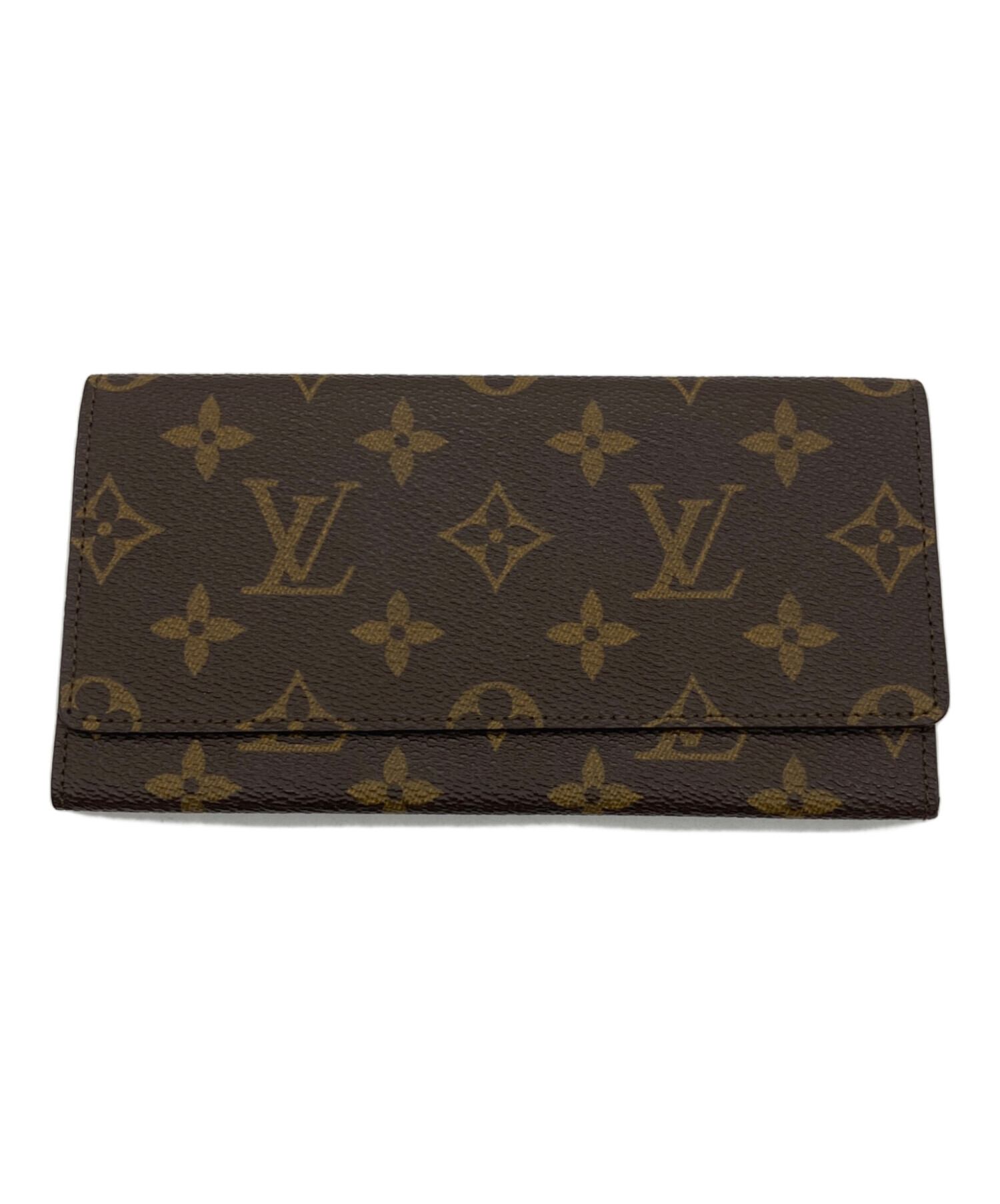 中古・古着通販】LOUIS VUITTON (ルイ ヴィトン) 札入れ ブラウン 