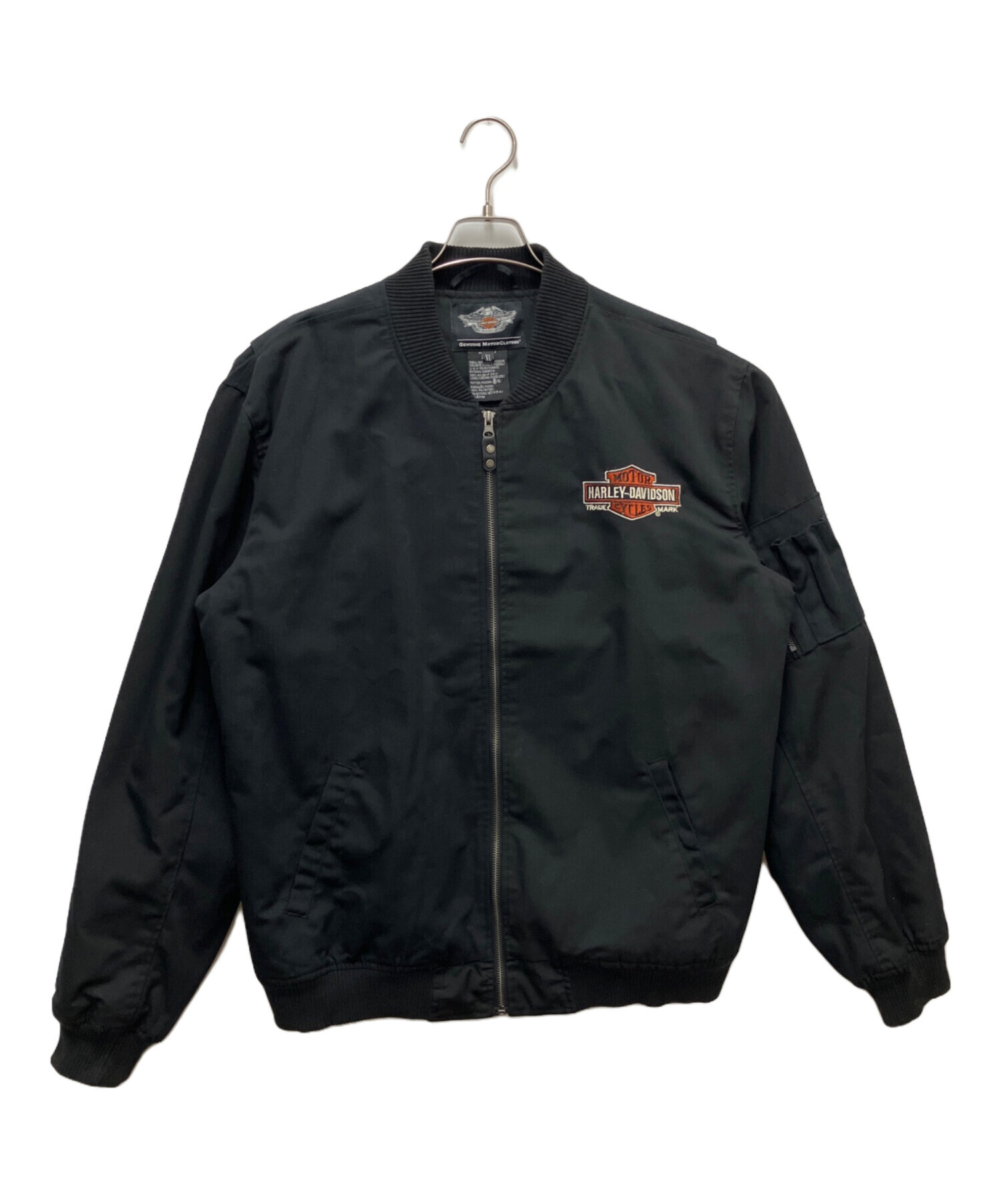 中古・古着通販】HARLEY-DAVIDSON (ハーレーダビッドソン) 刺繍ジップ