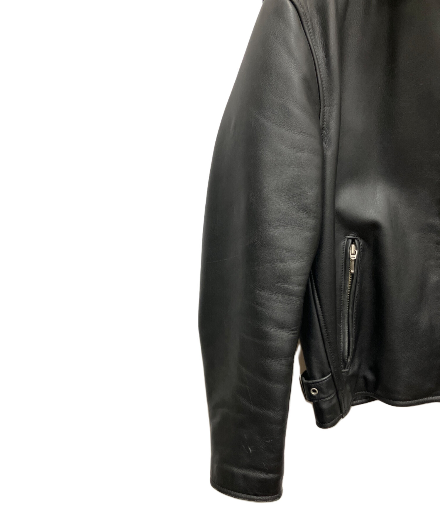 【新品未使用】ハーレーダビッドソン　シングル　レザージャケット　ブラック　L 中古・古着通販】HARLEY-DAVIDSON (ハーレーダビッドソン) シングル