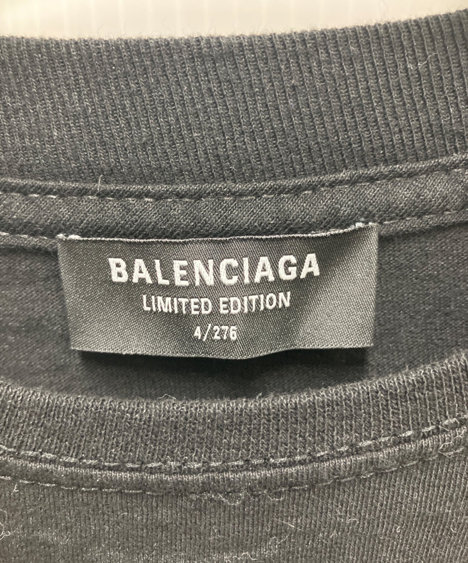 BALENCIAGA パッチワーク Tシャツ BALENCIAGA 限定アイテム / パッチワーク ロゴ Tシャツ (BALENCIAGA/T