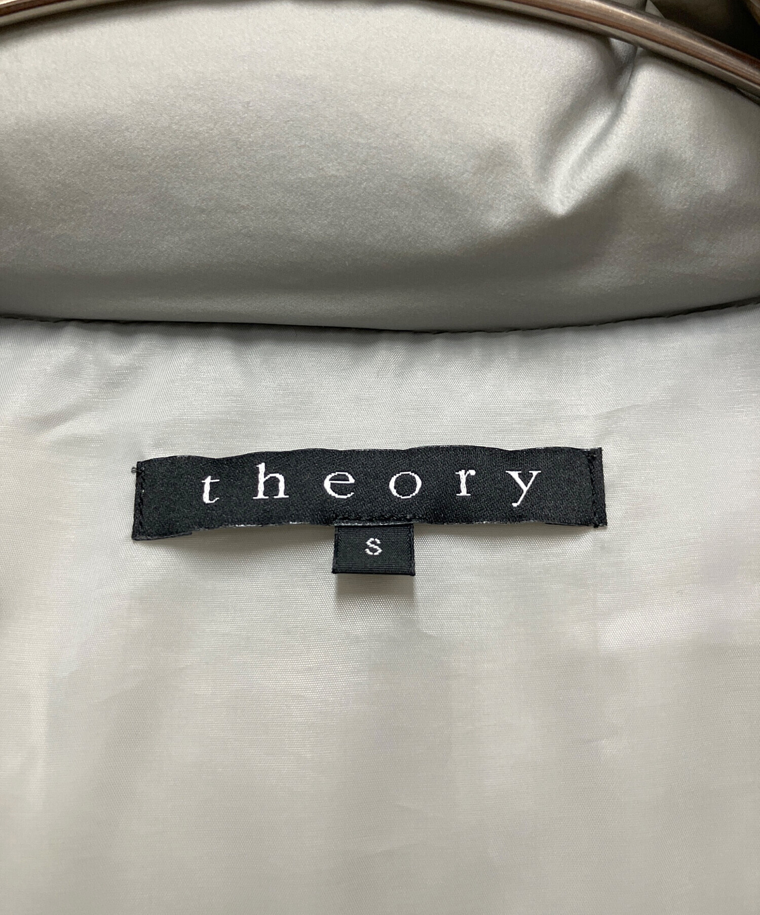 中古・古着通販】theory (セオリー) ダウンジャケット グレー サイズ