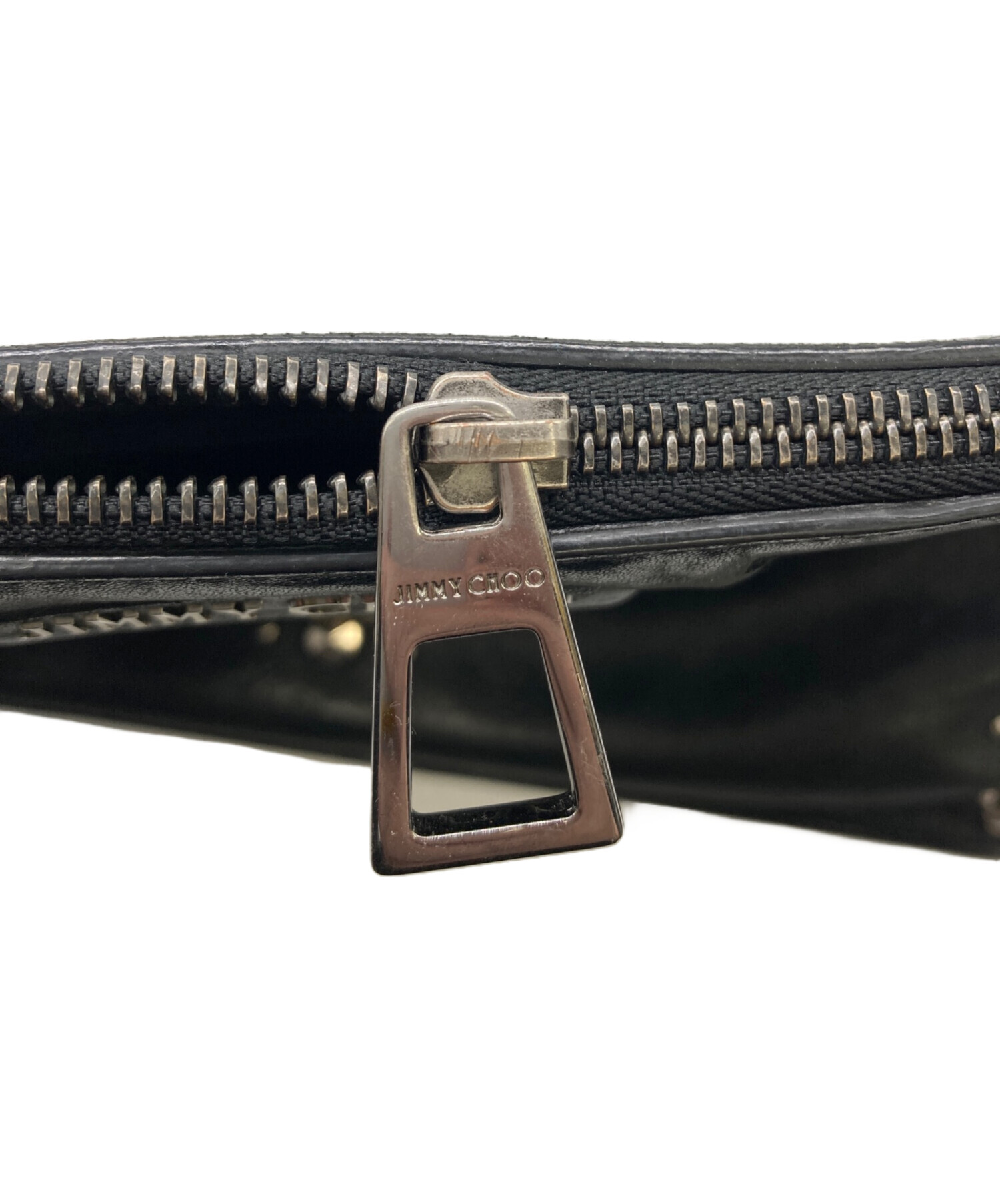 中古・古着通販】JIMMY CHOO (ジミーチュウ) スタッズクラッチバッグ