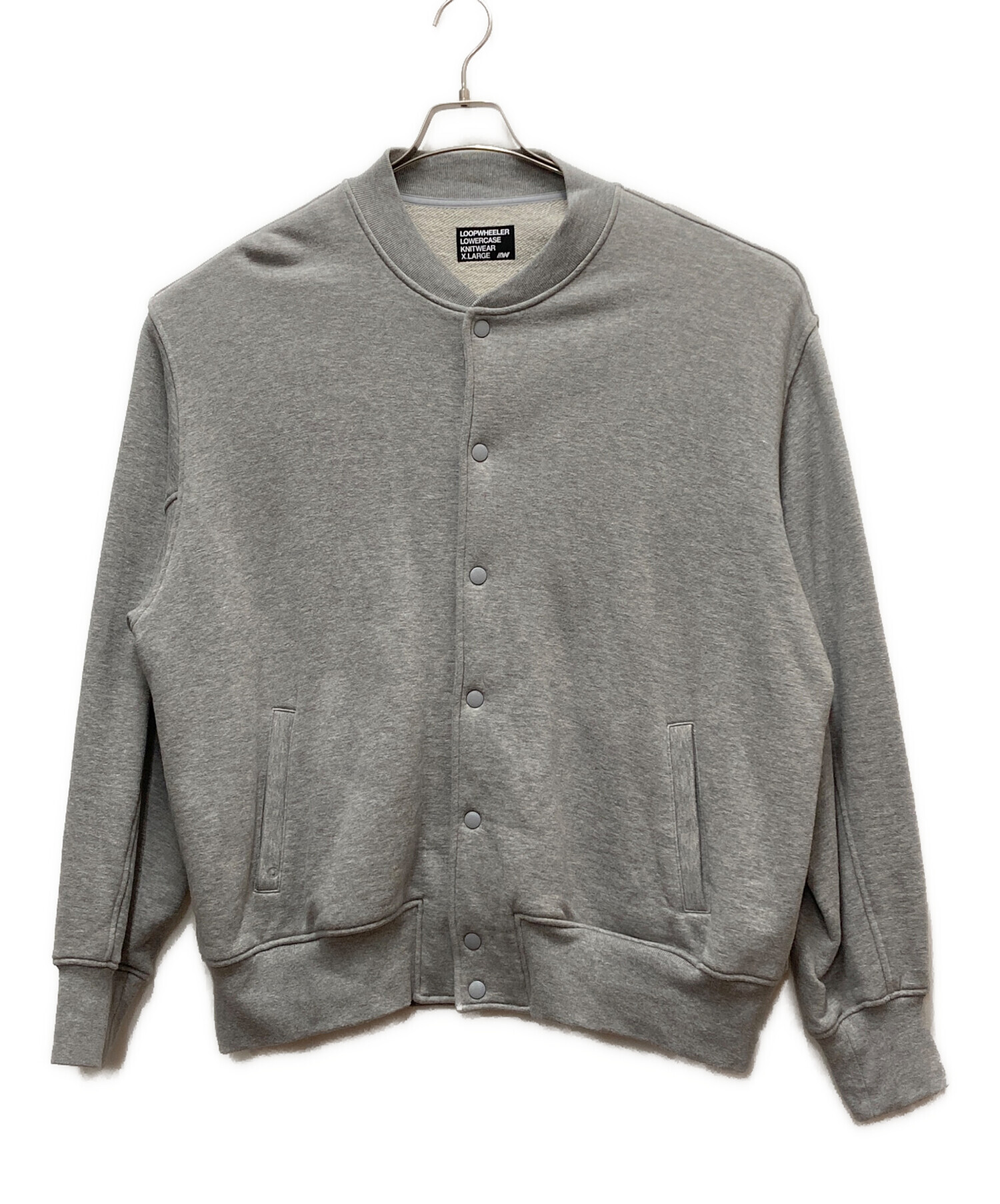 LOOPWHEELER スウェット カーディガン ロゴ グレー XL LOOPWHEELER スウェット カーディガン ロゴ グレー XL 楽天市場