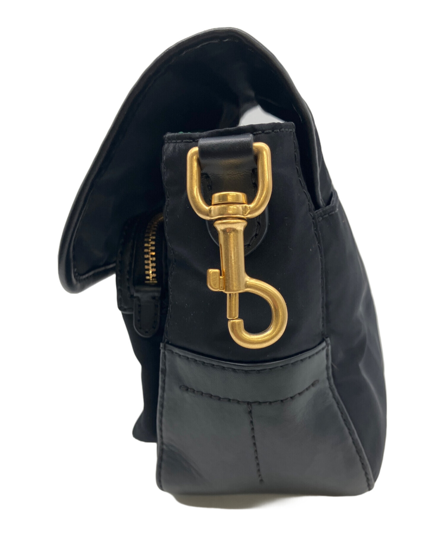 ✨未使用✨【トリーバーチ】ブラックナイロンショルダーバッグ 中古・古着通販】TORY BURCH (トリーバーチ) ナイロンショルダーバッグ