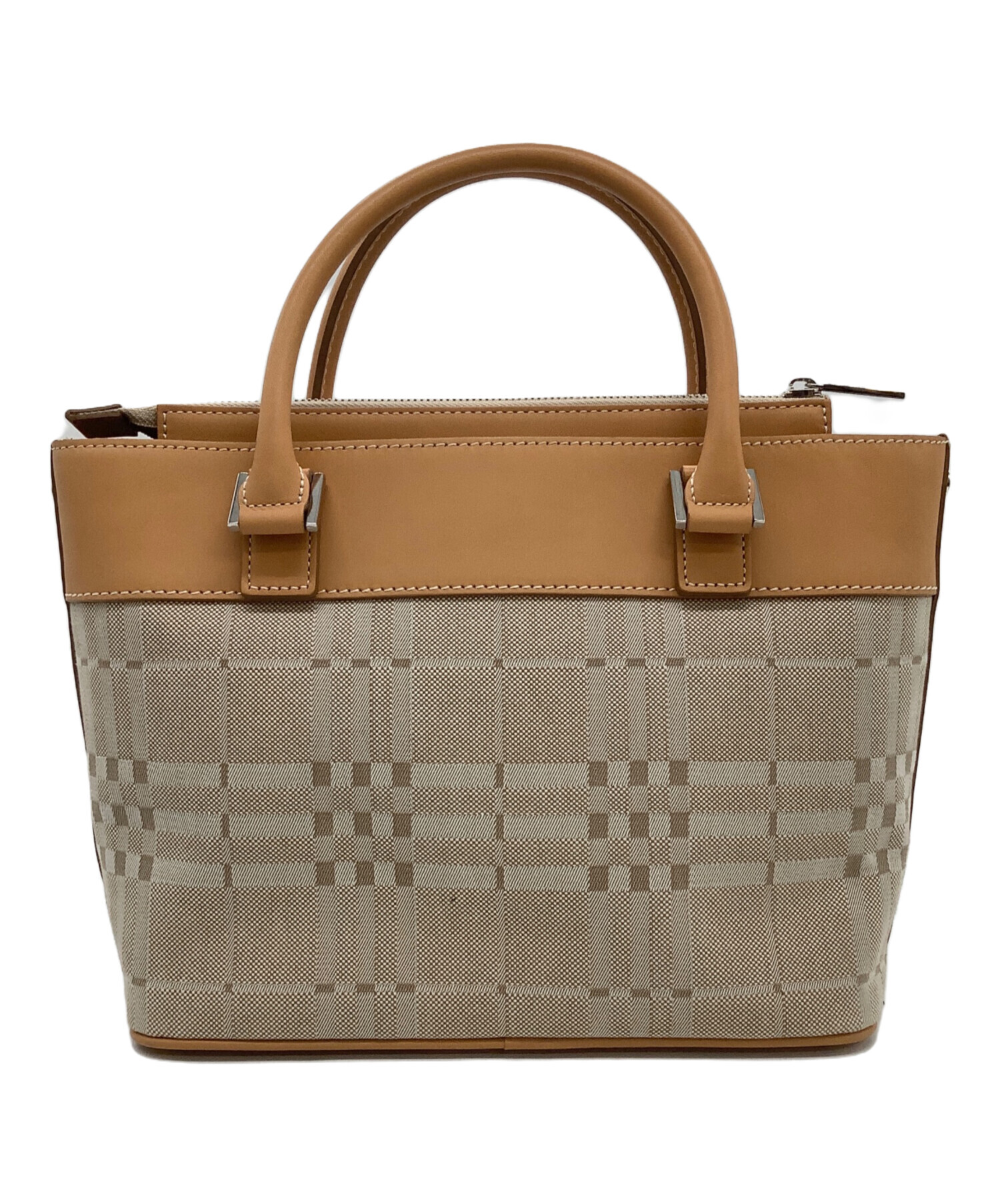 中古・古着通販】BURBERRY (バーバリー) トートバッグ ベージュ 