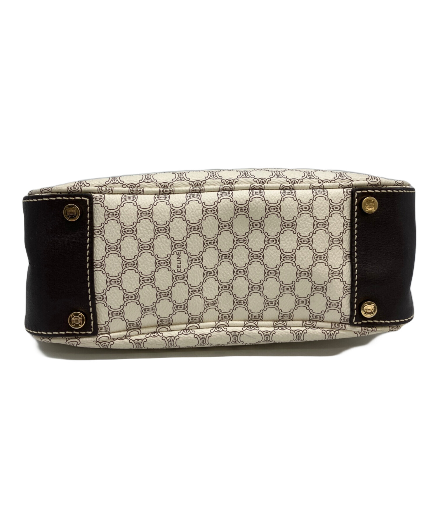 中古・古着通販】CELINE (セリーヌ) ショルダーバッグ ホワイト