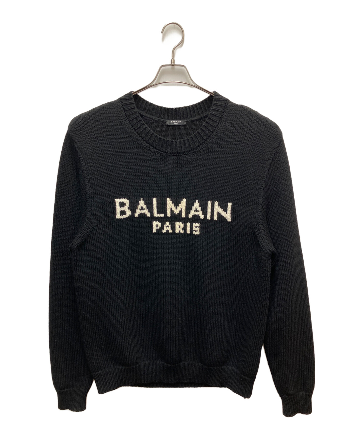 BALMAIN バルマン メタリック スウェット ブラック 12A BALMAIN バルマン メタリック スウェット ブラック 12A BALMAIN