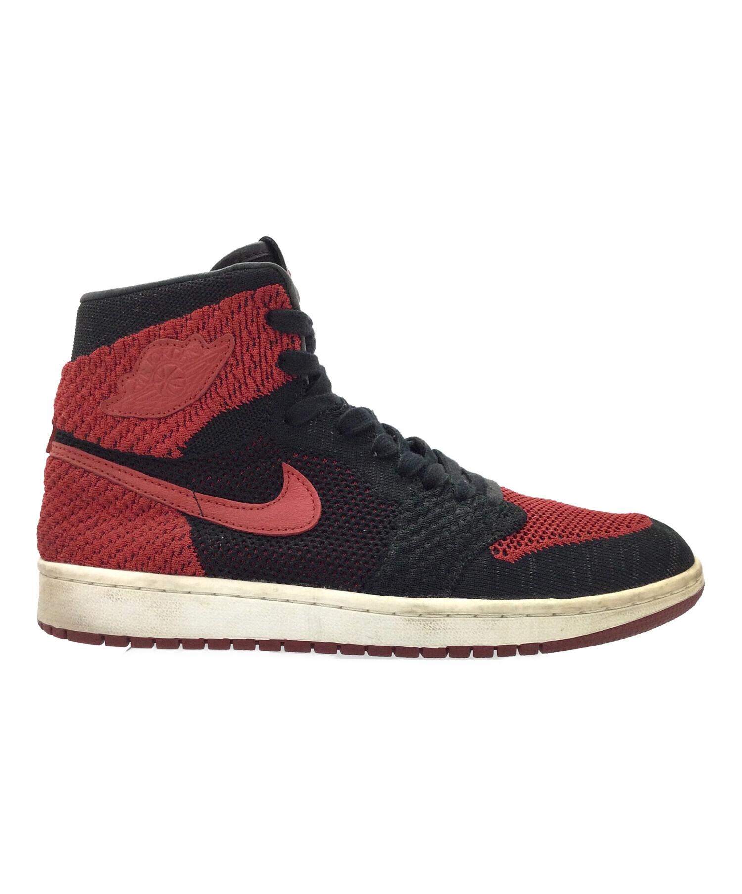 中古・古着通販】NIKE (ナイキ) AIR JORDAN 1 RETRO HIGH FLYKNIT BRED