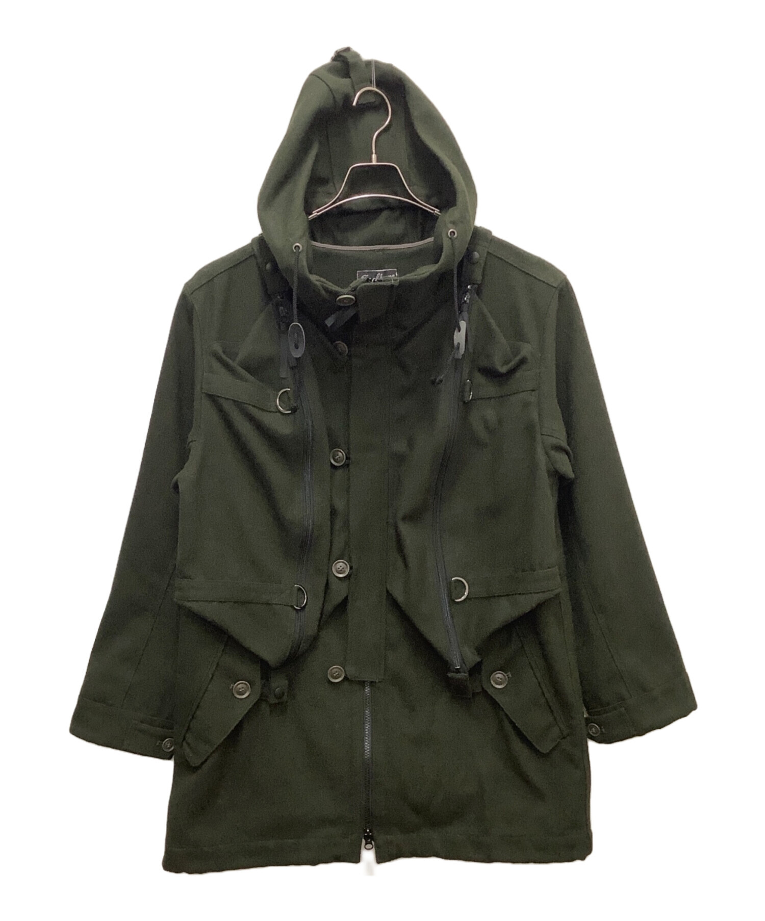 FINAL  ファイナルホーム　多重ジップ　モッズコート 中古・古着通販】FINAL HOME (ファイナルホーム) 多重ジップモッズ