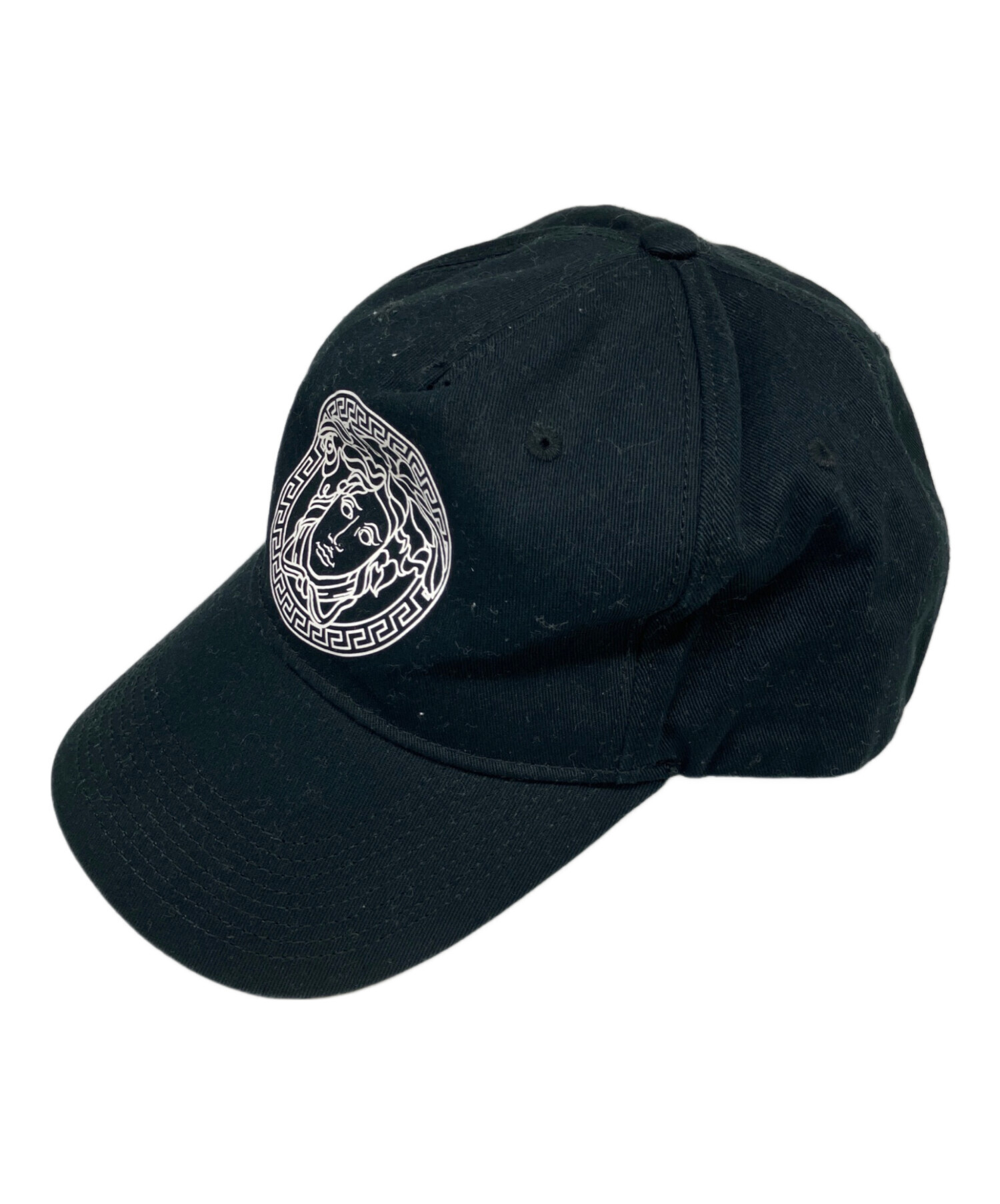 中古・古着通販】VERSACE (ヴェルサーチェ) キャップ ブラック 