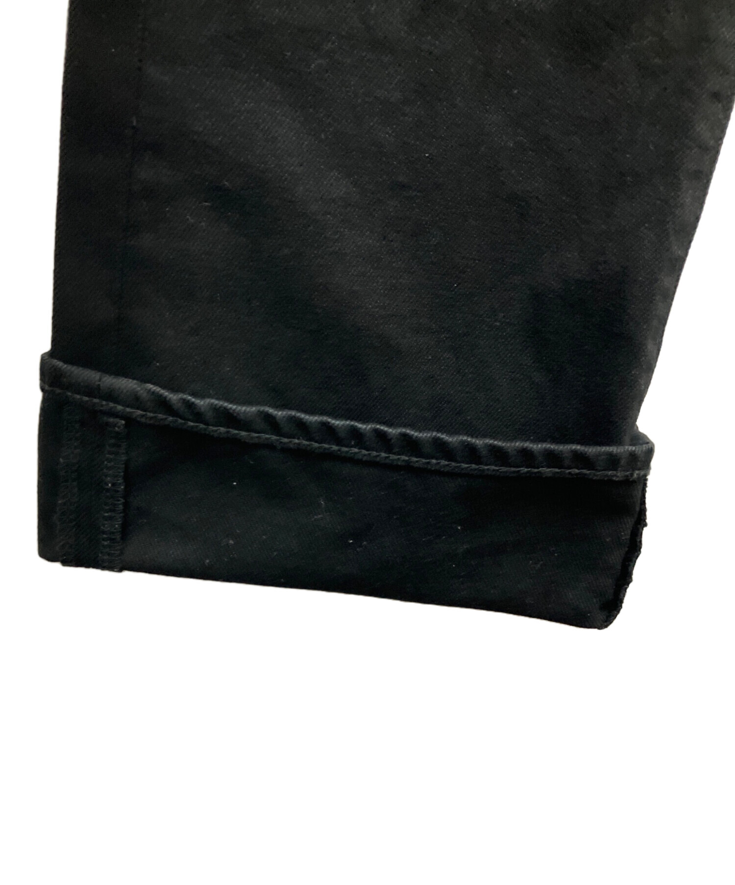 中古・古着通販】CELINE (セリーヌ) フレアデニムパンツ ブラック
