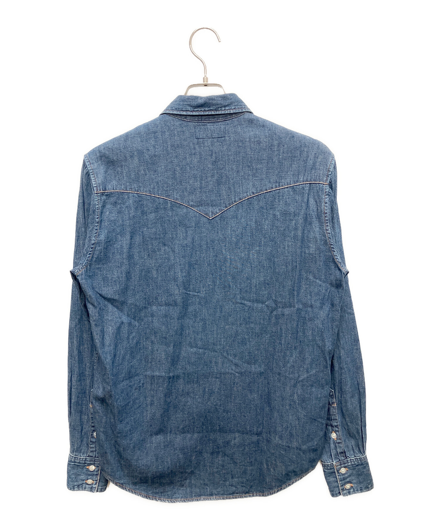中古・古着通販】CELINE (セリーヌ) デニムシャツ インディゴ サイズ