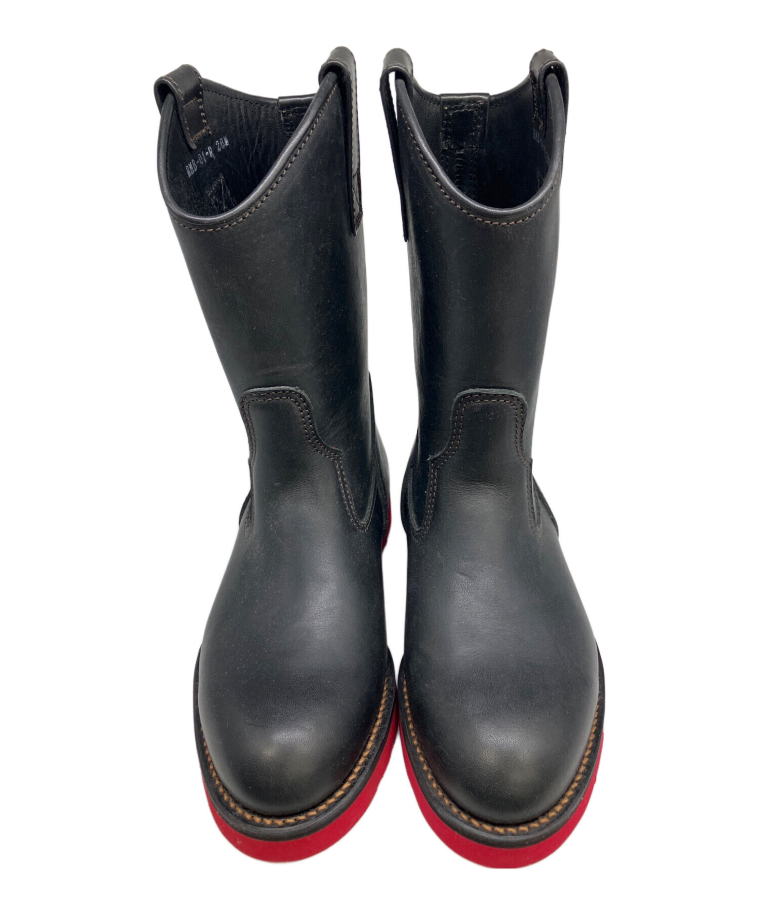 中古・古着通販】RED MOON (レッドムーン) ペコスブーツ ブラック