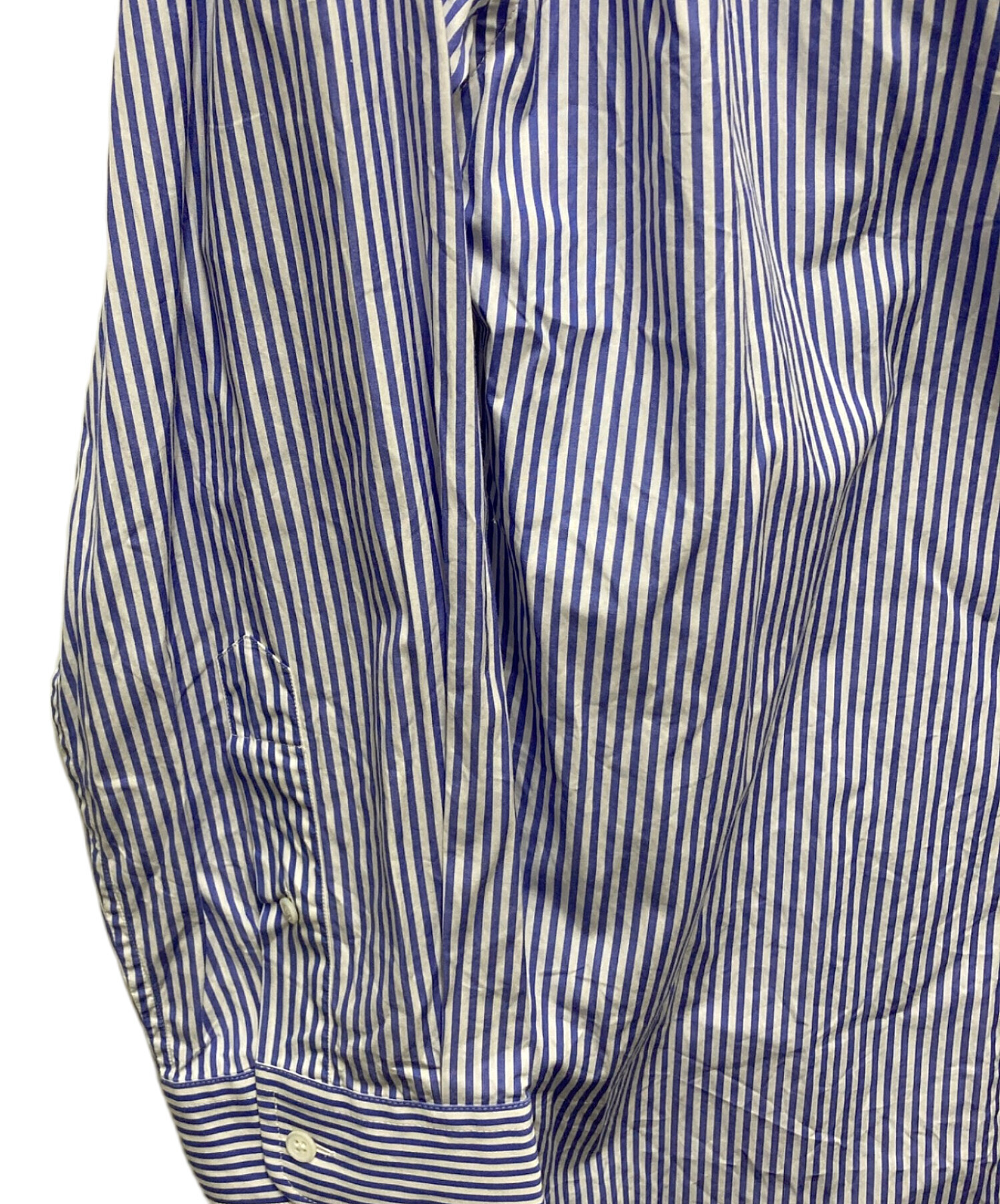 中古・古着通販】BALENCIAGA (バレンシアガ) シャツワンピース ブルー