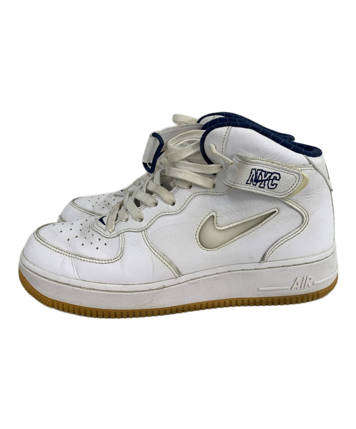 中古・古着通販】NIKE (ナイキ) AIR FORCE 1 MID QS”NYC/WHITE 