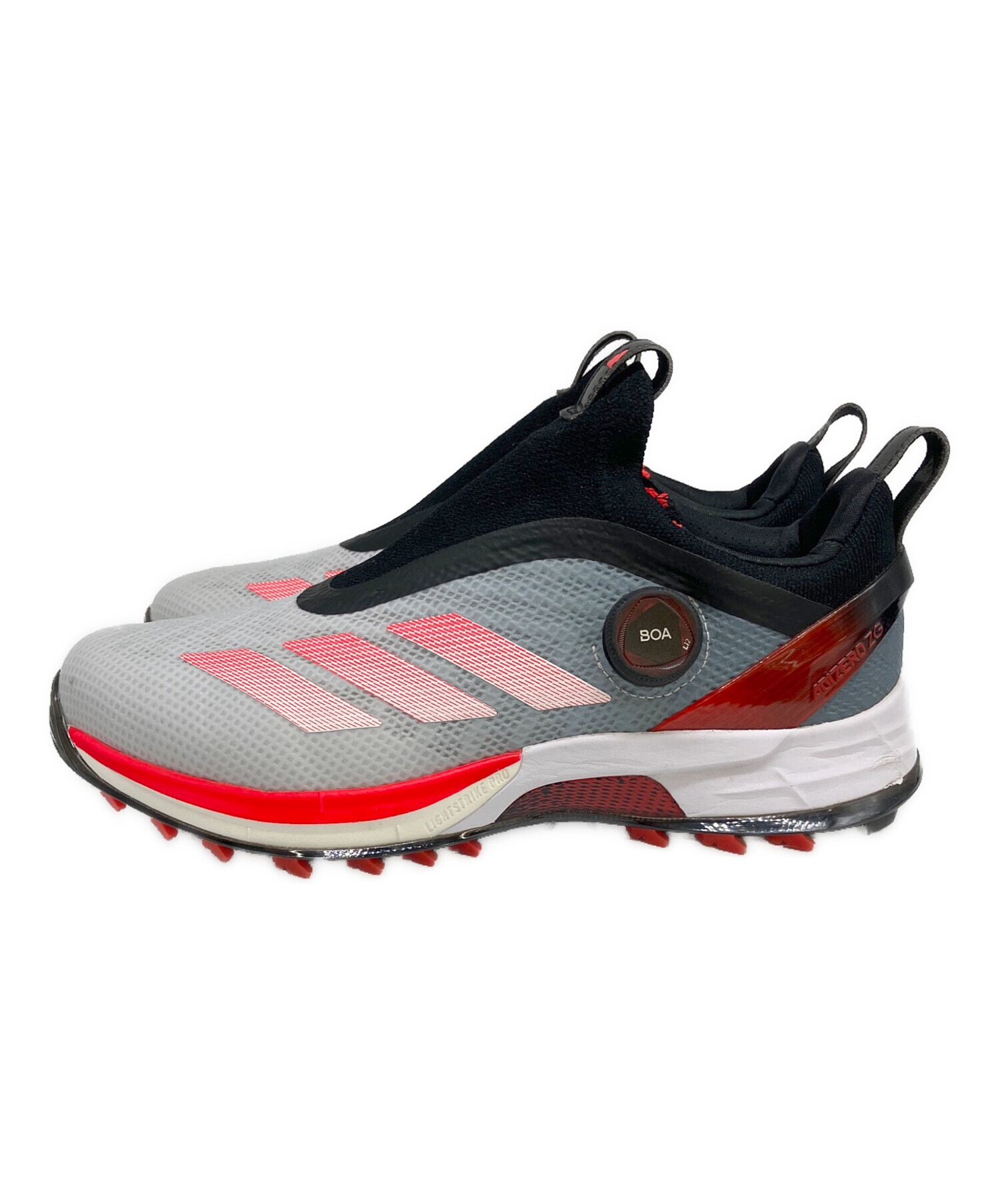 中古・古着通販】adidas (アディダス) ゴルフシューズ グレー サイズ 