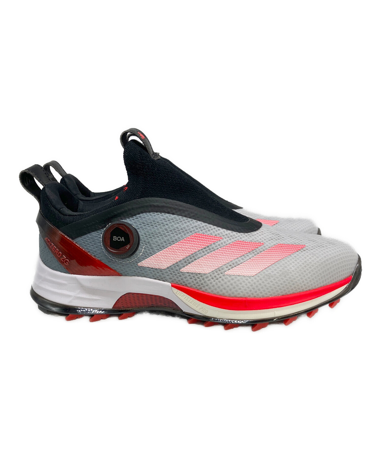 中古・古着通販】adidas (アディダス) ゴルフシューズ グレー サイズ 
