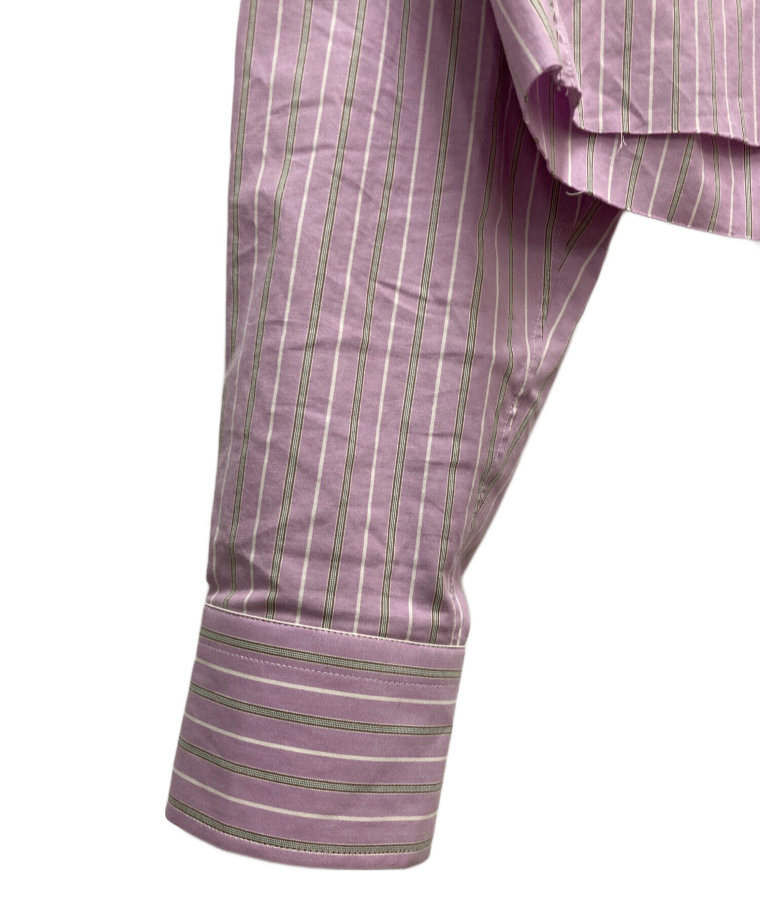 中古・古着通販】HOMME girls (オムガールズ) 長袖クロップドシャツ