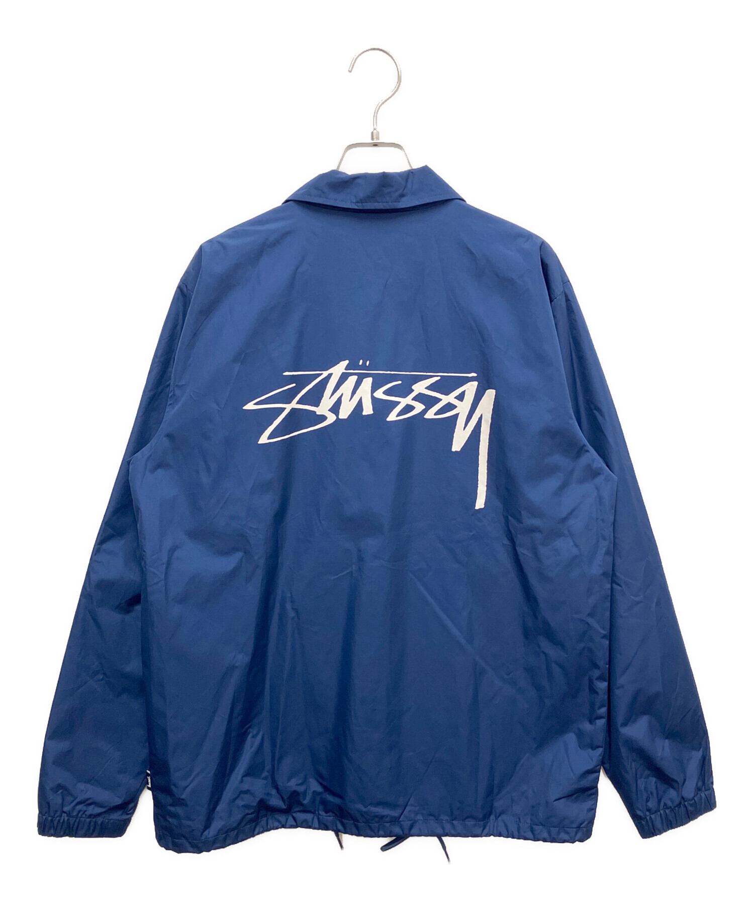 中古・古着通販】stussy (ステューシー) CRUIZE COACH JACKET ブルー 