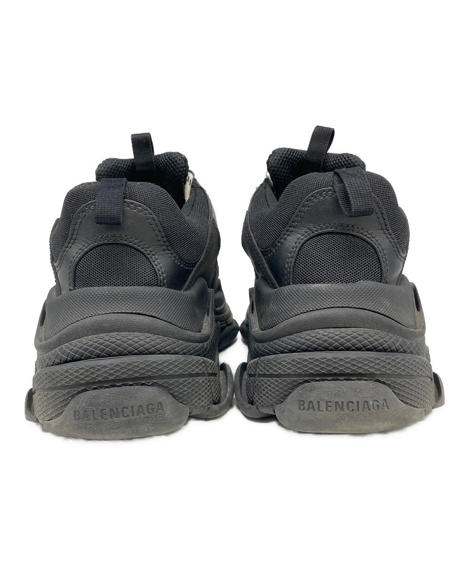 中古・古着通販】BALENCIAGA (バレンシアガ) TRIPLE S ブラック サイズ 