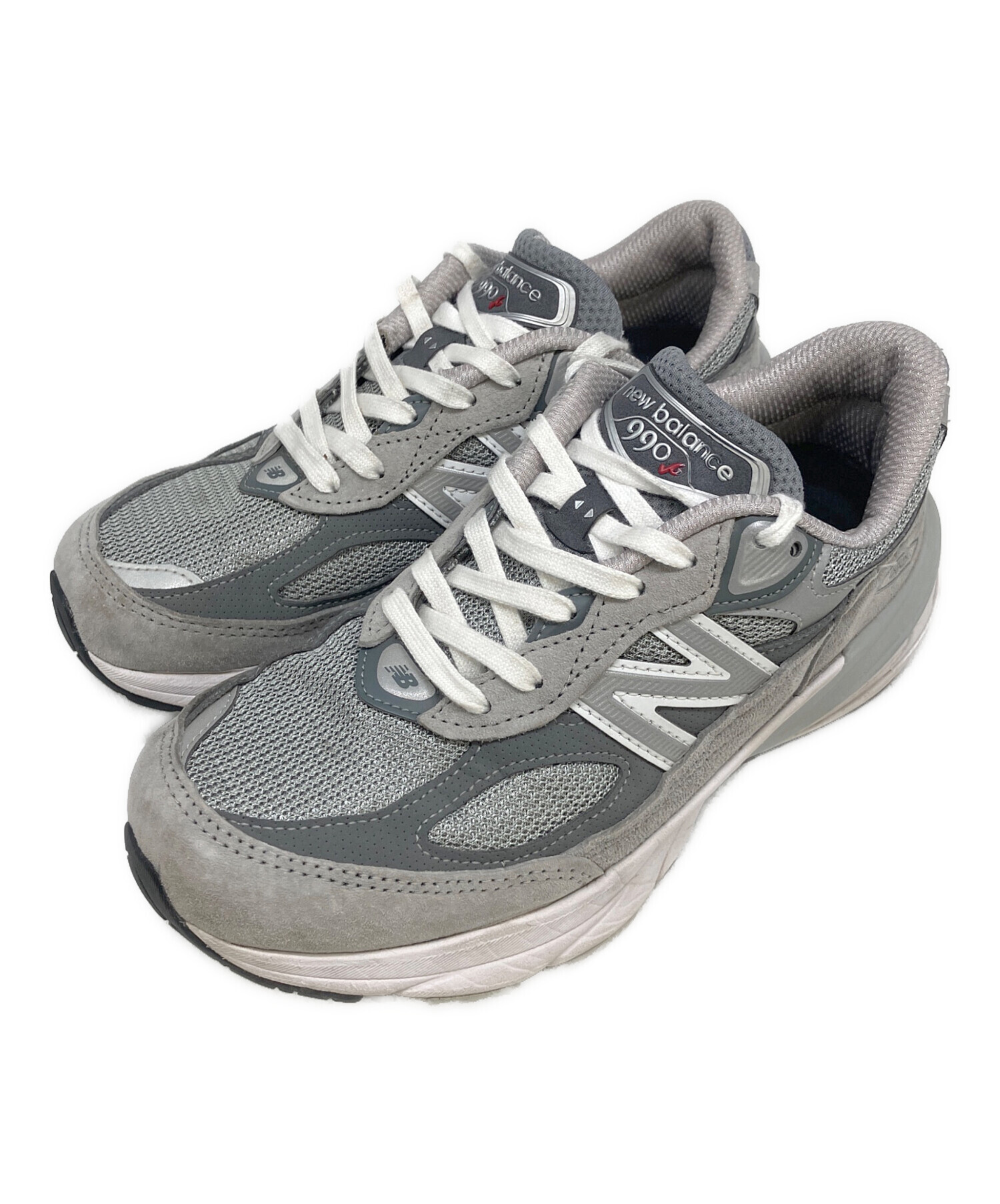 中古・古着通販】NEW BALANCE (ニューバランス) 990V6 グレー サイズ 