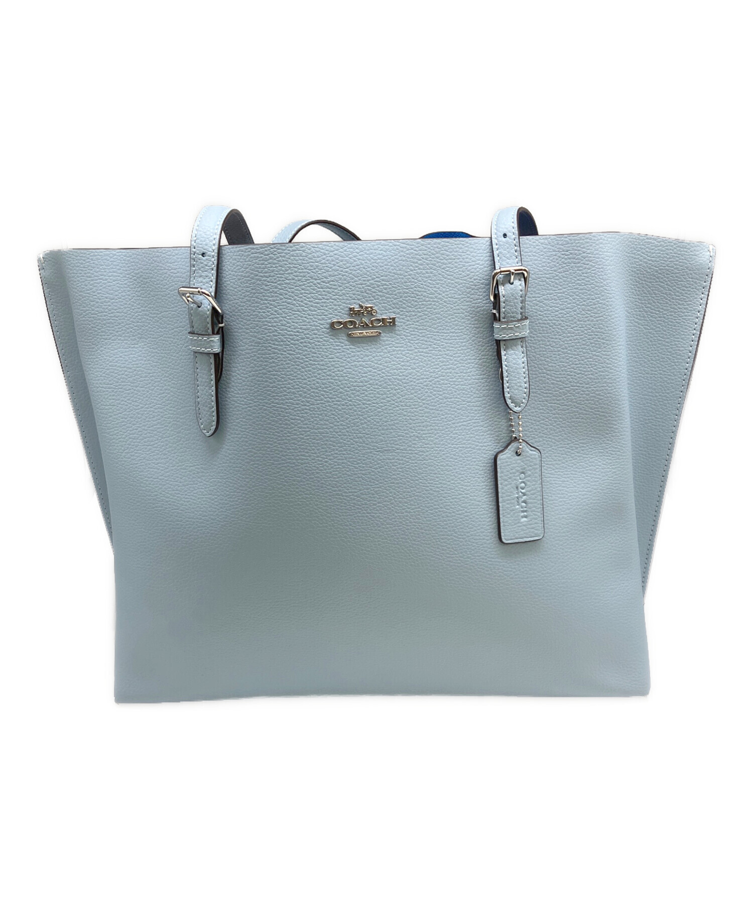 中古・古着通販】COACH (コーチ) トートバッグ スカイブルー｜ブランド 