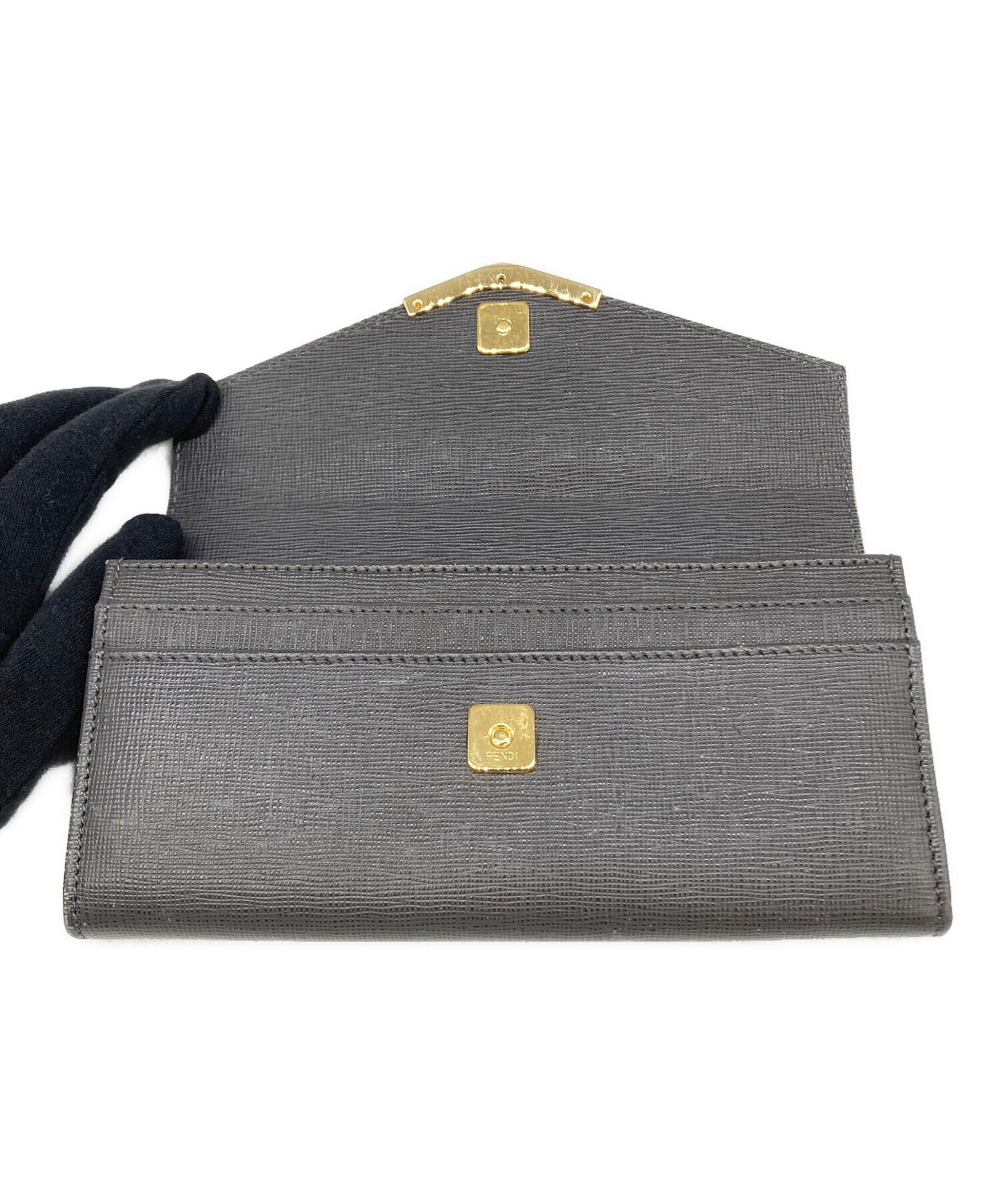 中古・古着通販】FENDI (フェンディ) トゥージュール 長財布 フラップ 