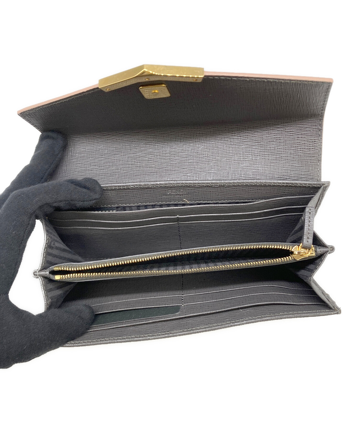 中古・古着通販】FENDI (フェンディ) トゥージュール 長財布 フラップ 