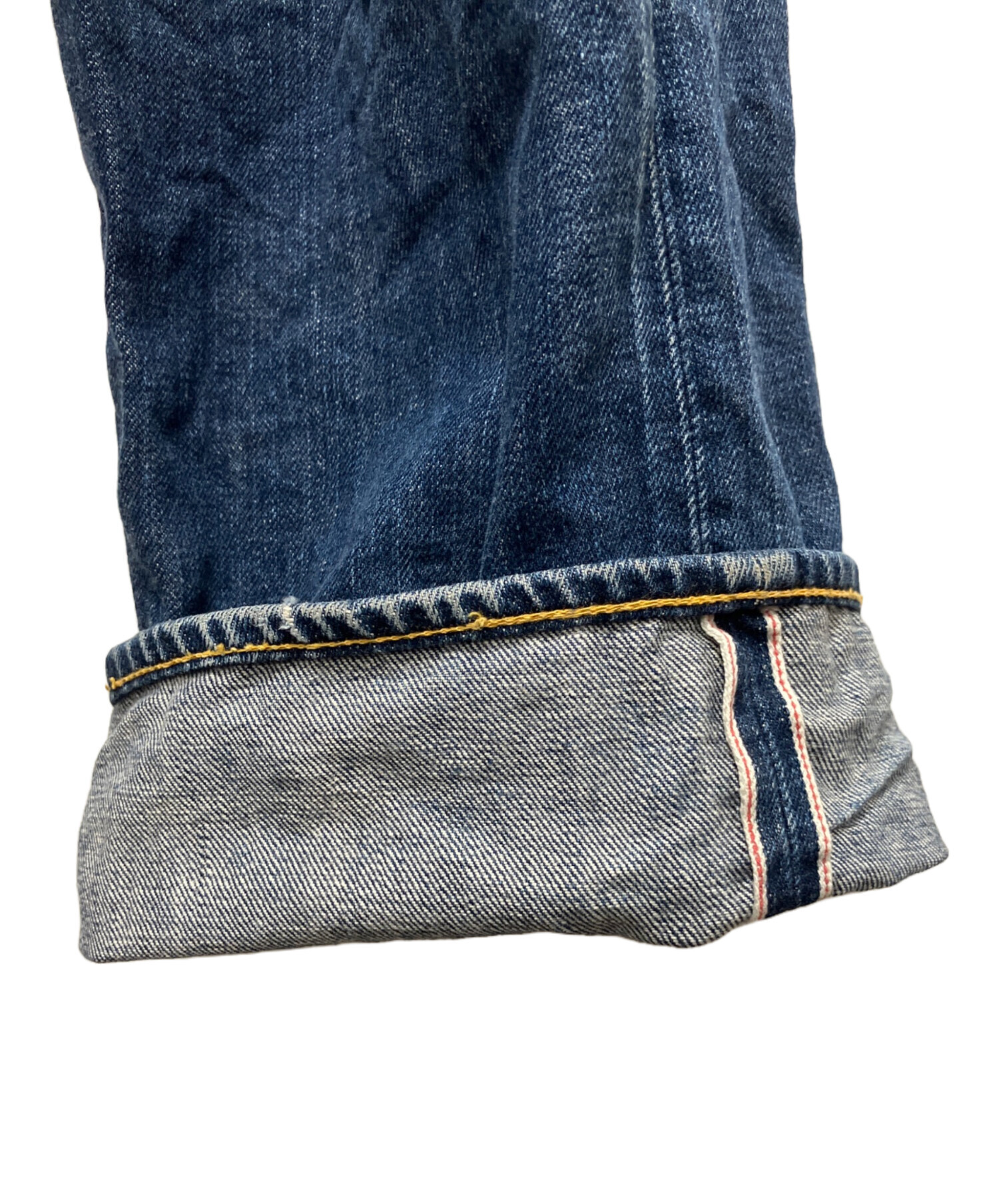 中古・古着通販】EVISU (エヴィス) MIGHTY デニムパンツ インディゴ