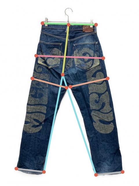 中古・古着通販】EVISU (エヴィス) MIGHTY デニムパンツ インディゴ