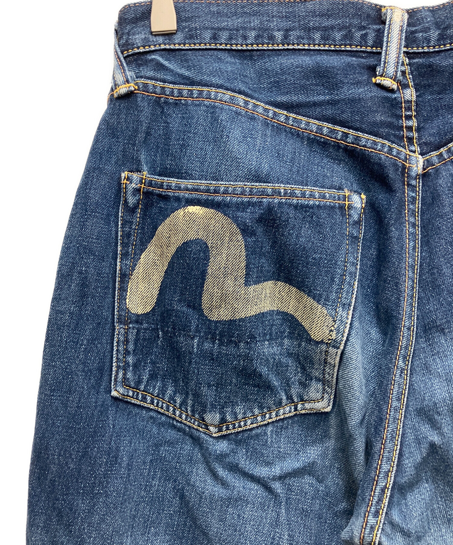 中古・古着通販】EVISU (エヴィス) カモメデニムパンツ インディゴ