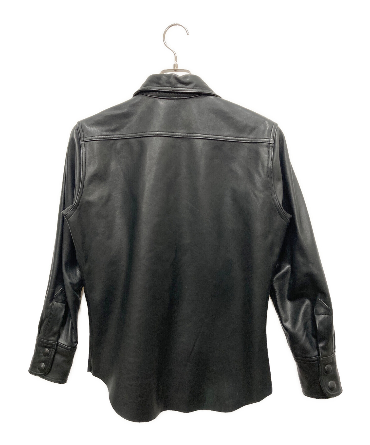 中古・古着通販】RED MOON (レッドムーン) レザーシャツ