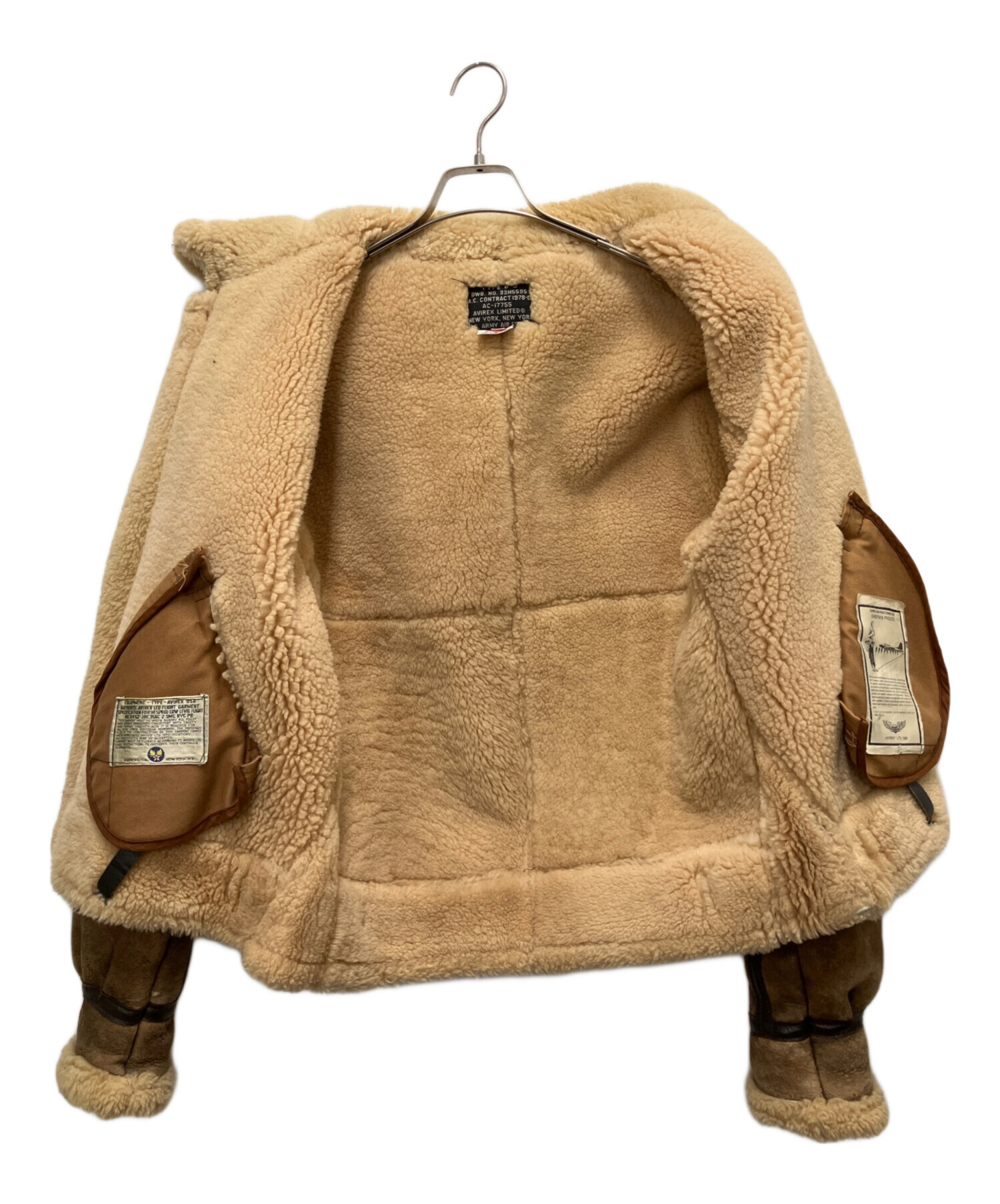 中古　アヴィレックス　B-3 フライトジャケット 中古・古着通販】AVIREX (アヴィレックス) 80s B-3 フライトジャケット